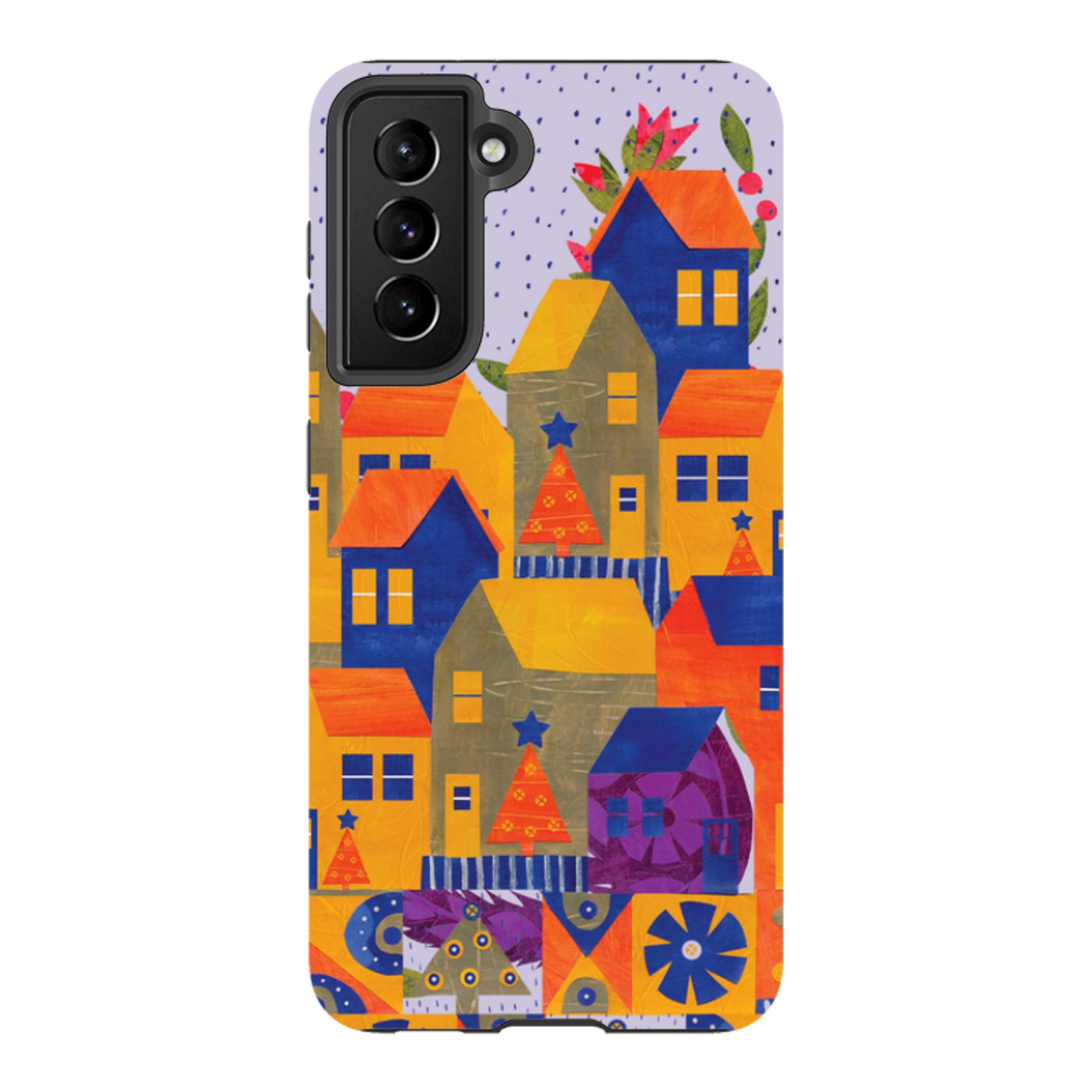 Samsung Tough Case - Winter Village I By Tracey English