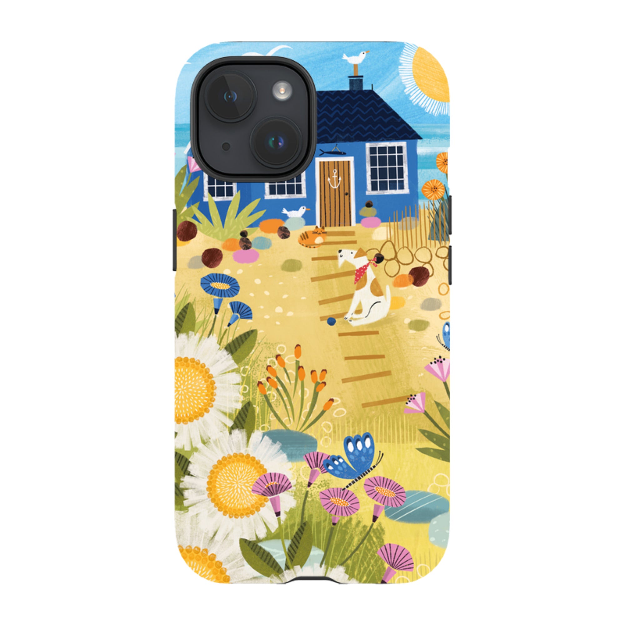 iPhone MagSafe Tough Case - Beach House By Ali Brookes