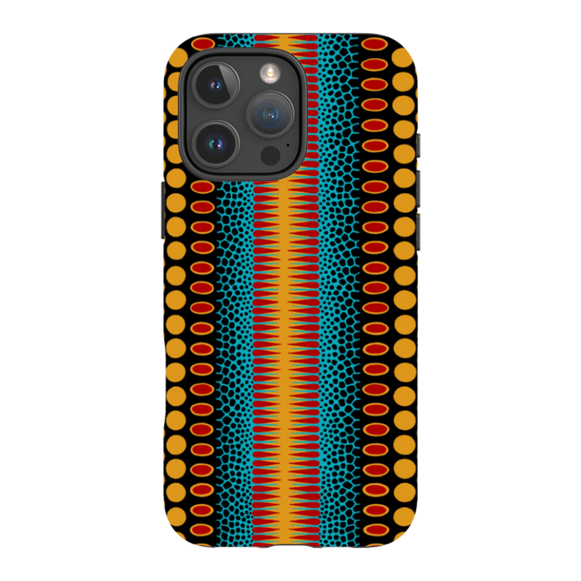 iPhone Tough Case - Tropical  Spot Vertical By Cressida Bell
