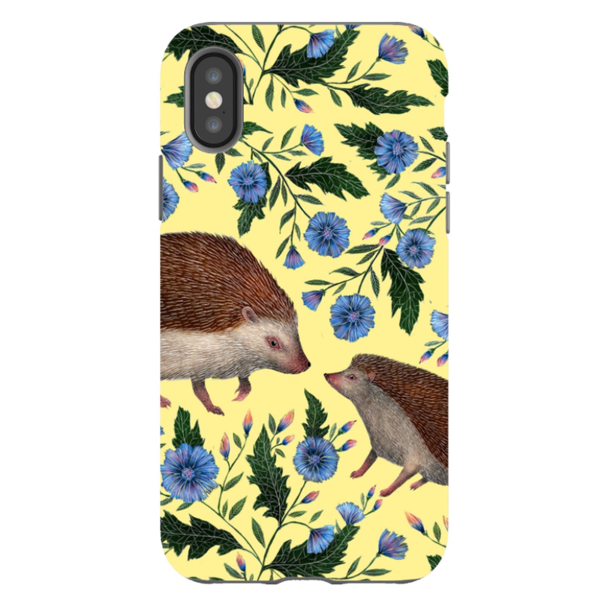 iPhone Tough Case - Hedgehogs By Catherine Rowe
