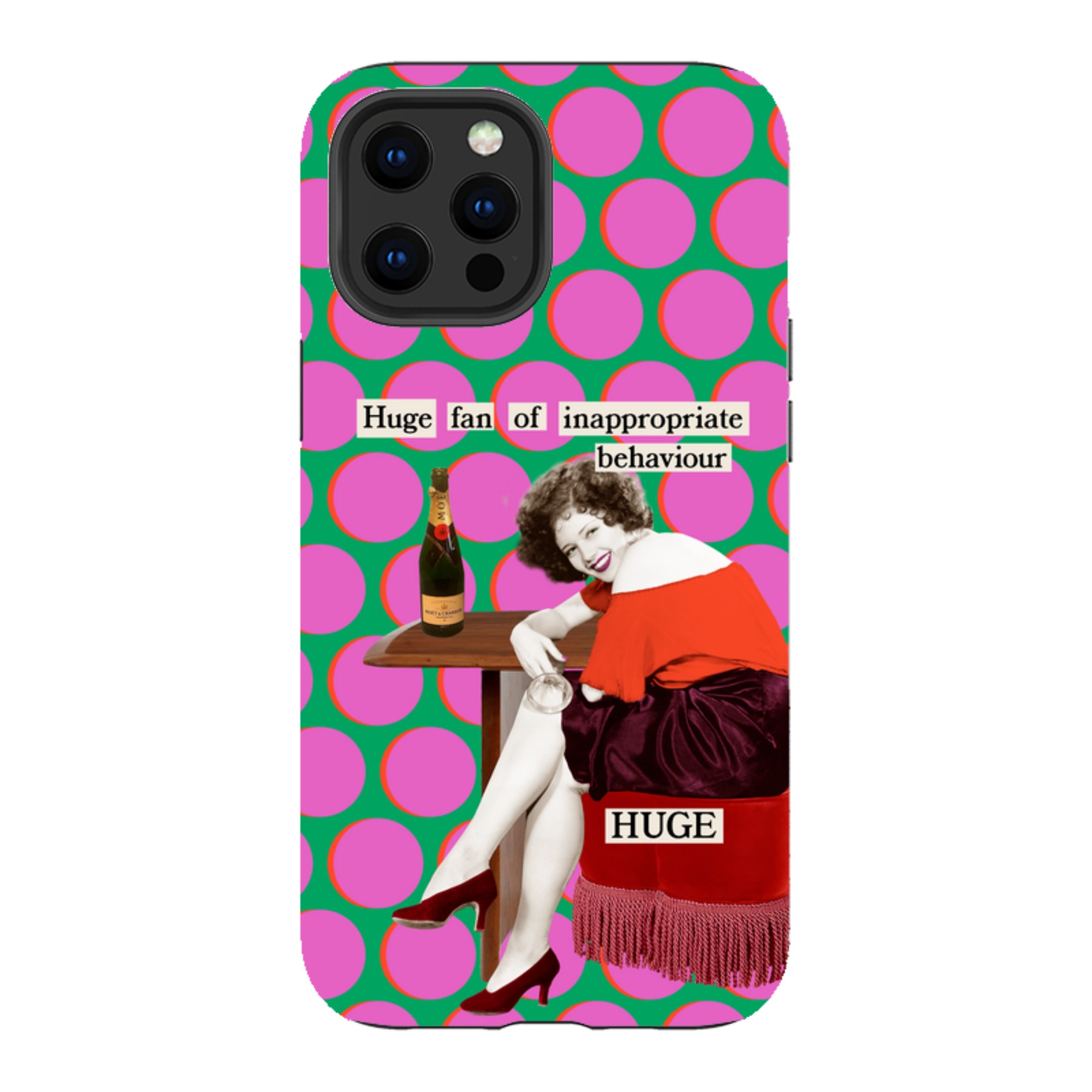 iPhone Tough Case - Inappropriate By Clare Jordan