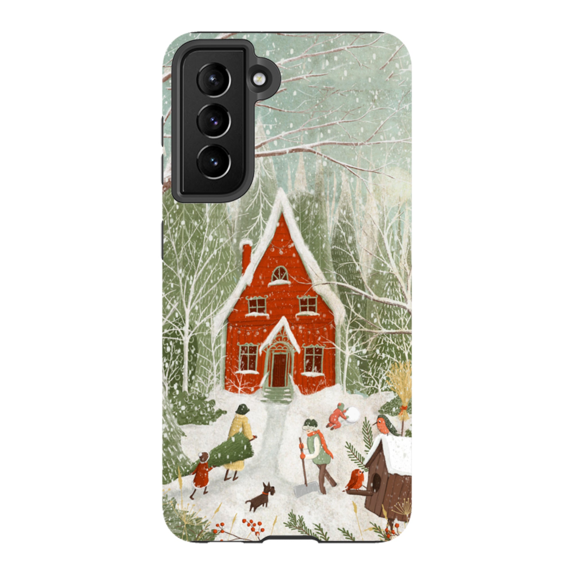 Samsung Tough Case - Christmas Garden Day By Maja Lindberg