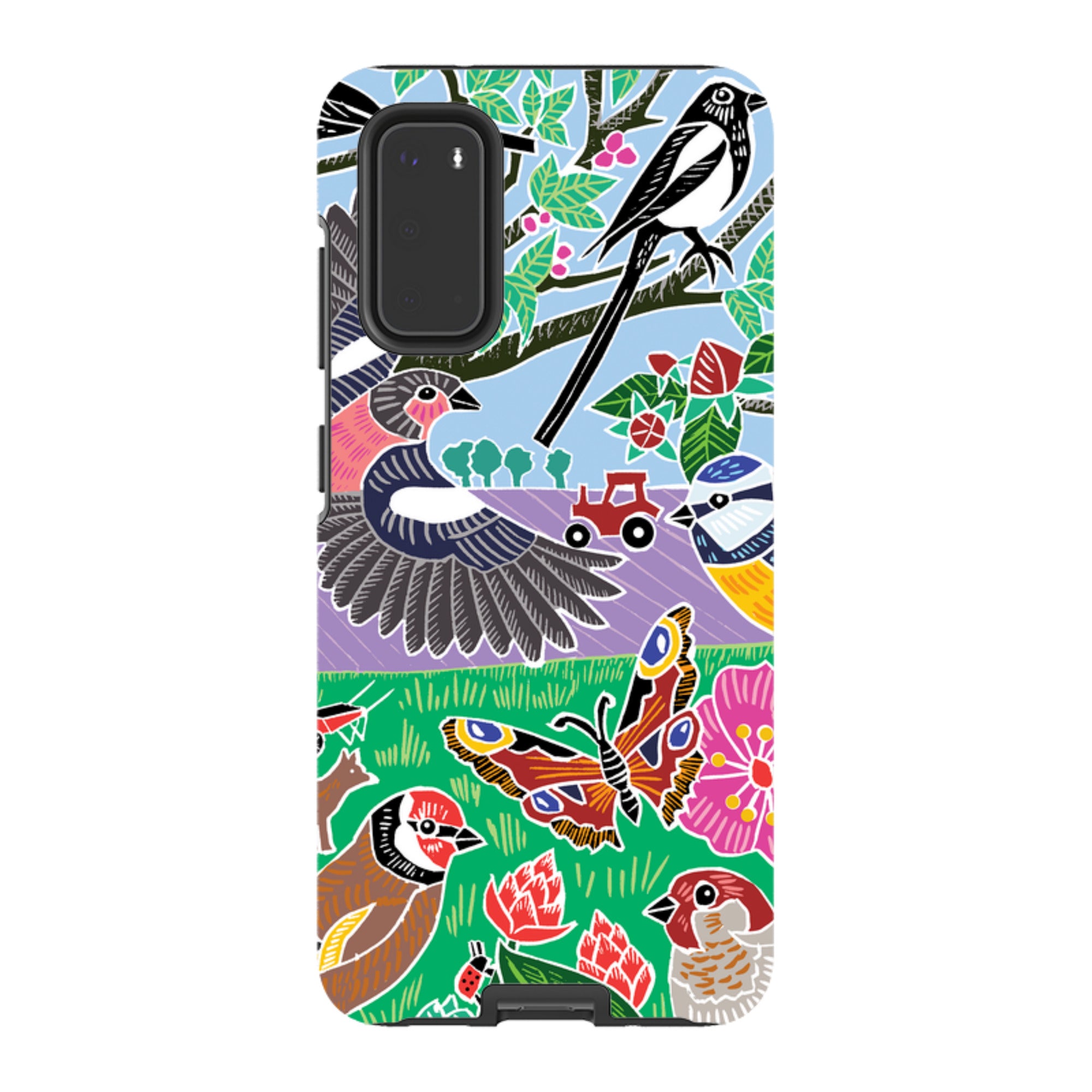 Samsung Tough Case - Garden Bird Jigsaw B By Kate Heiss