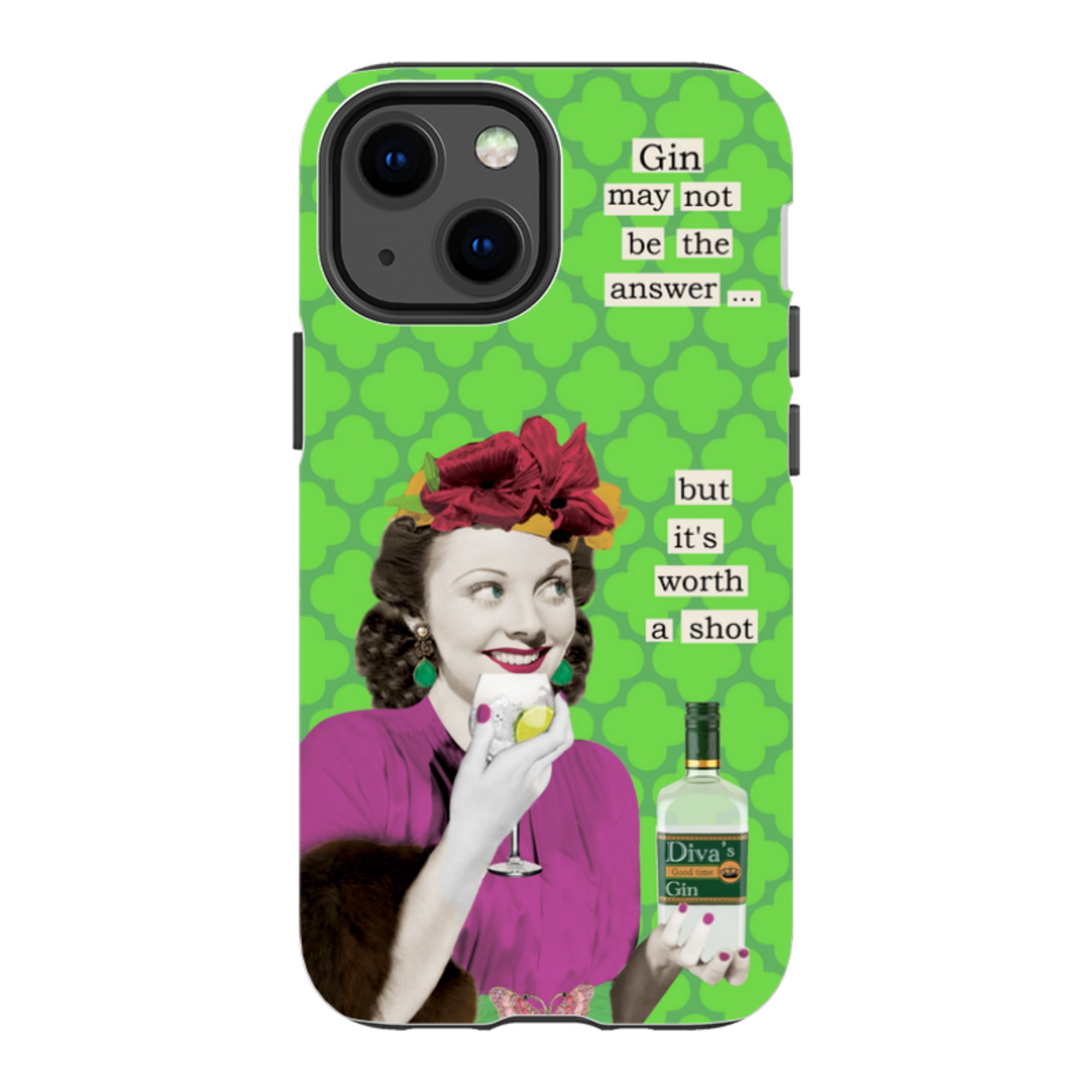 iPhone Tough Case - Gin By Clare Jordan