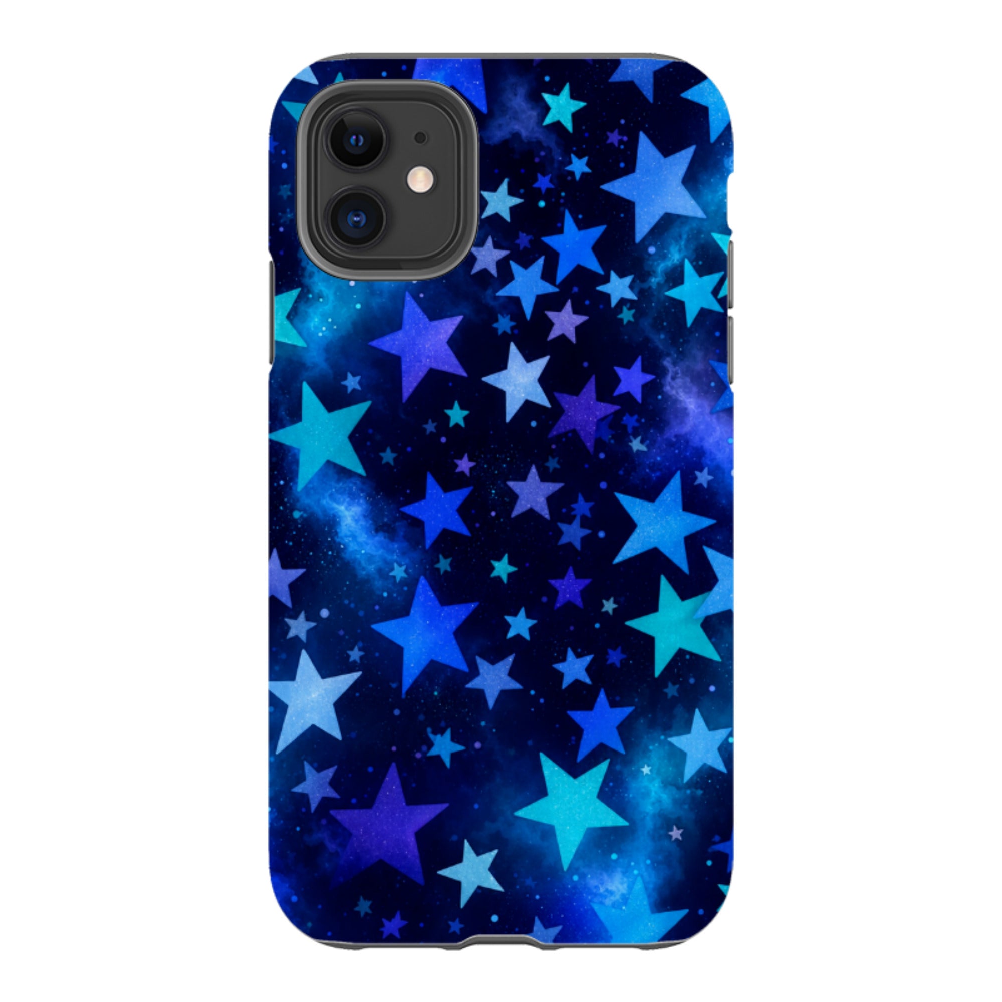 iPhone Tough Case - Blue Galaxy Star