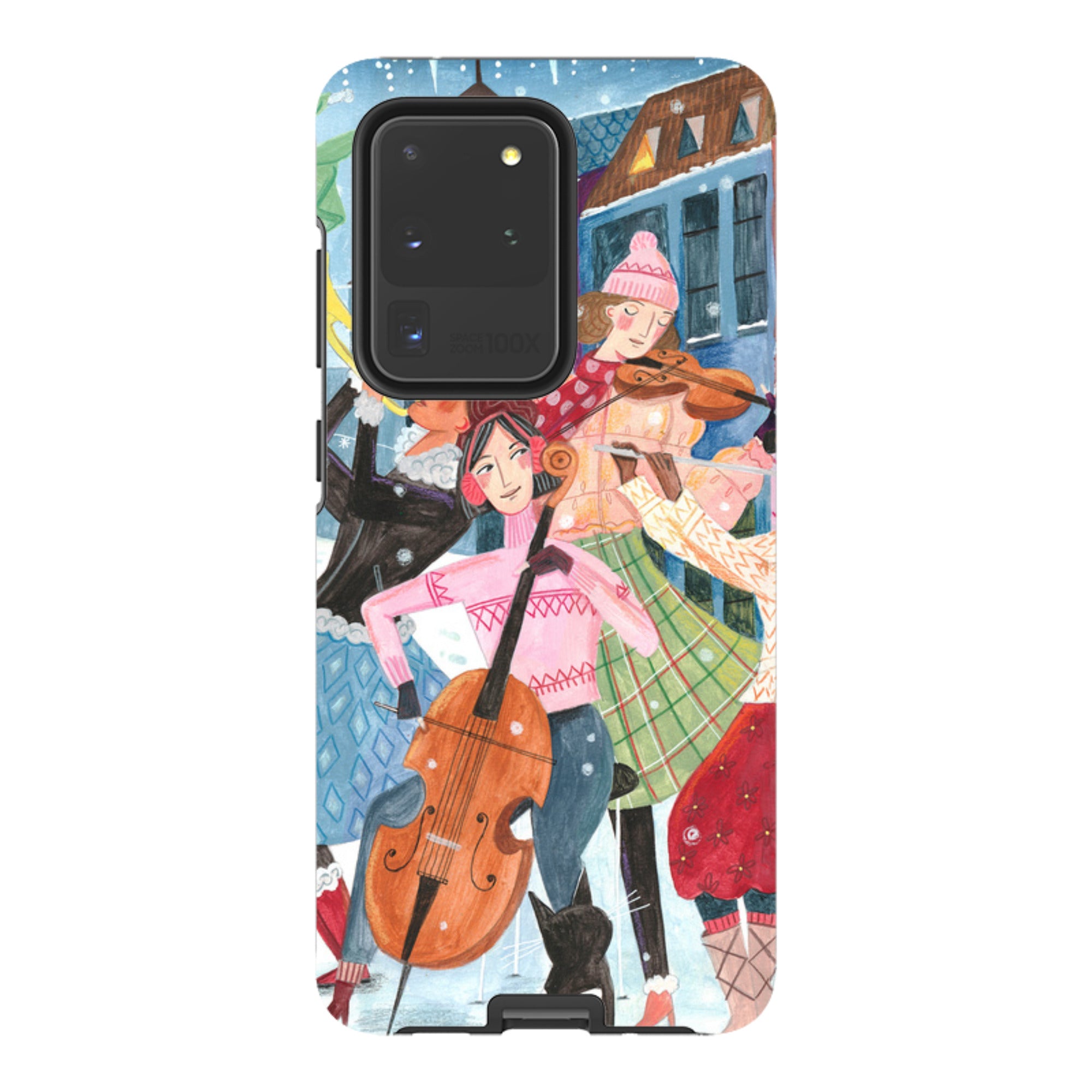 Samsung Tough Case - Musical Winter By Caroline Bonne Muller