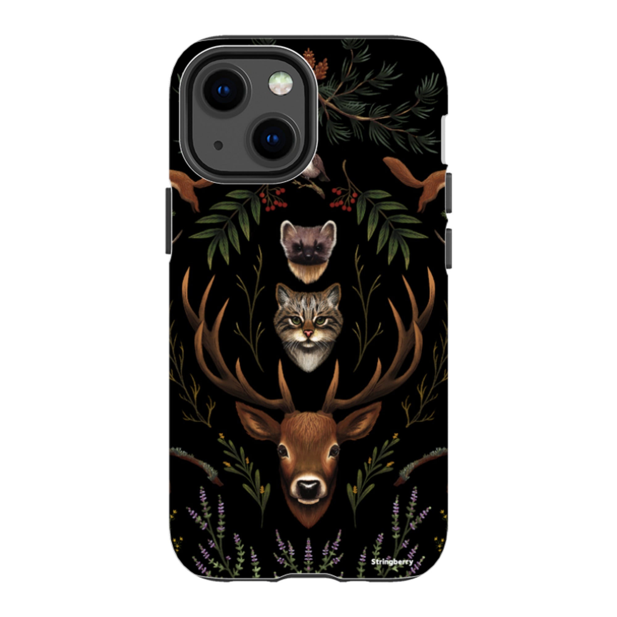 iPhone Tough Case - Highland Wildlife By Anna Stead