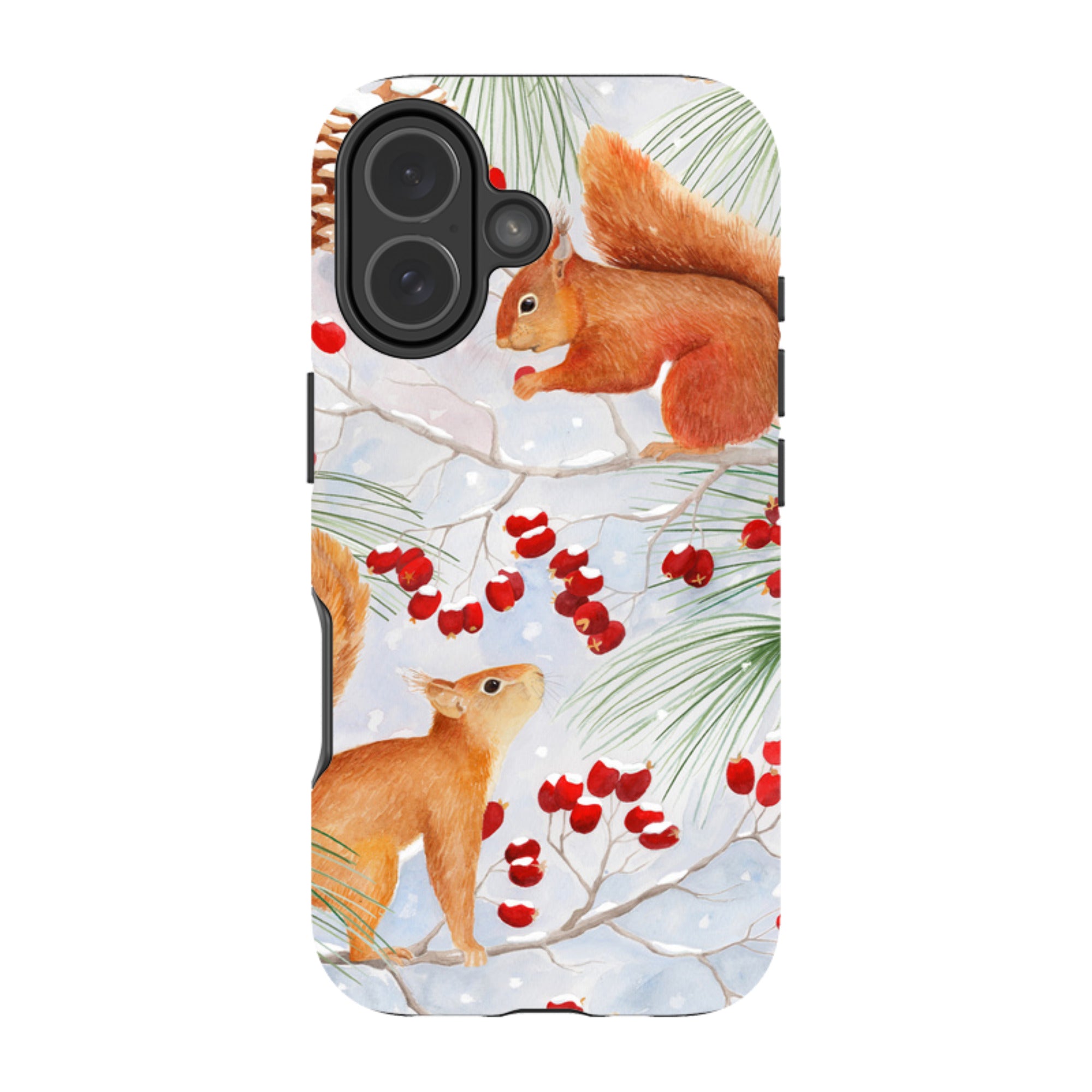 iPhone Tough Case - Red Squirrels By Bex Parkin