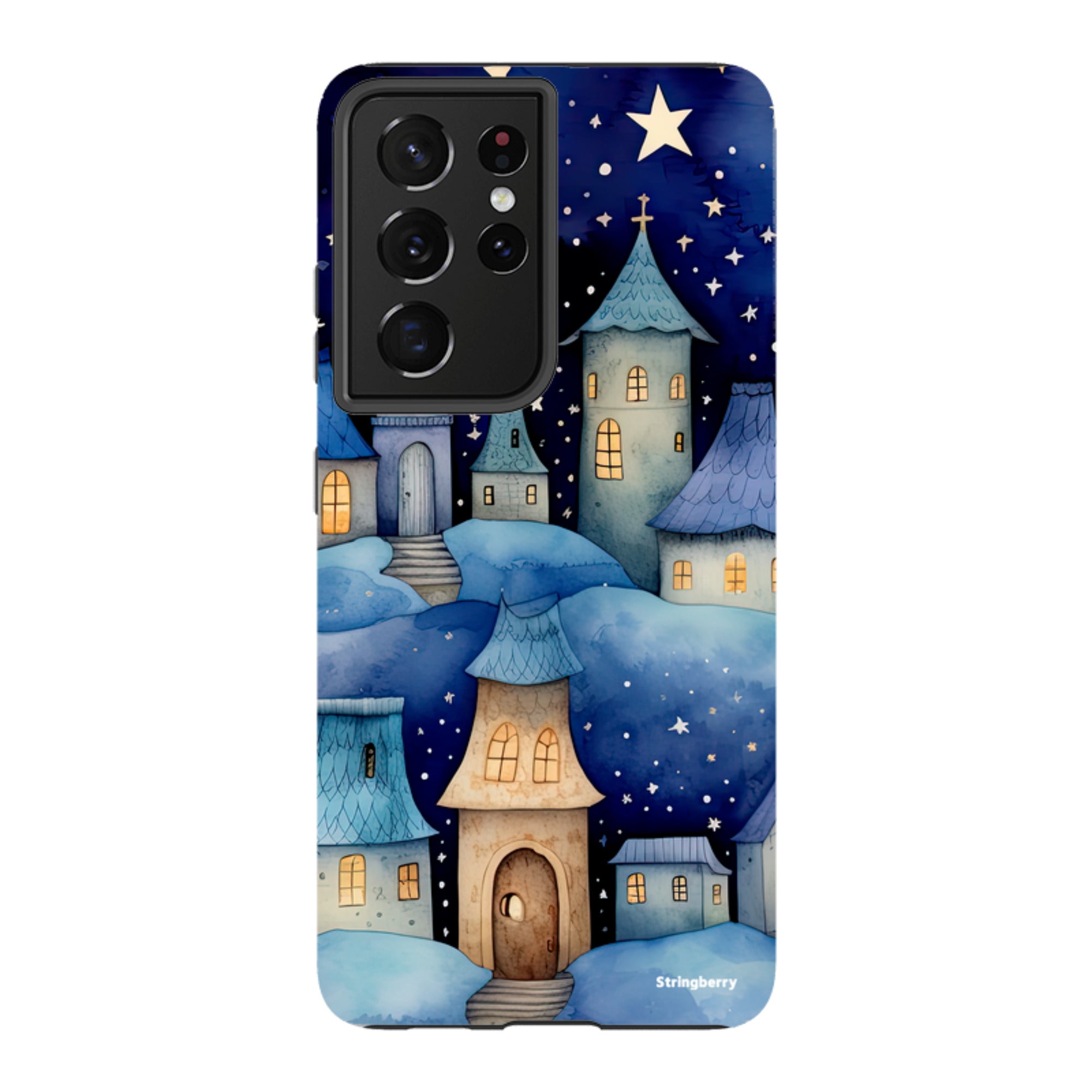 Samsung Tough Case - Blue Stars