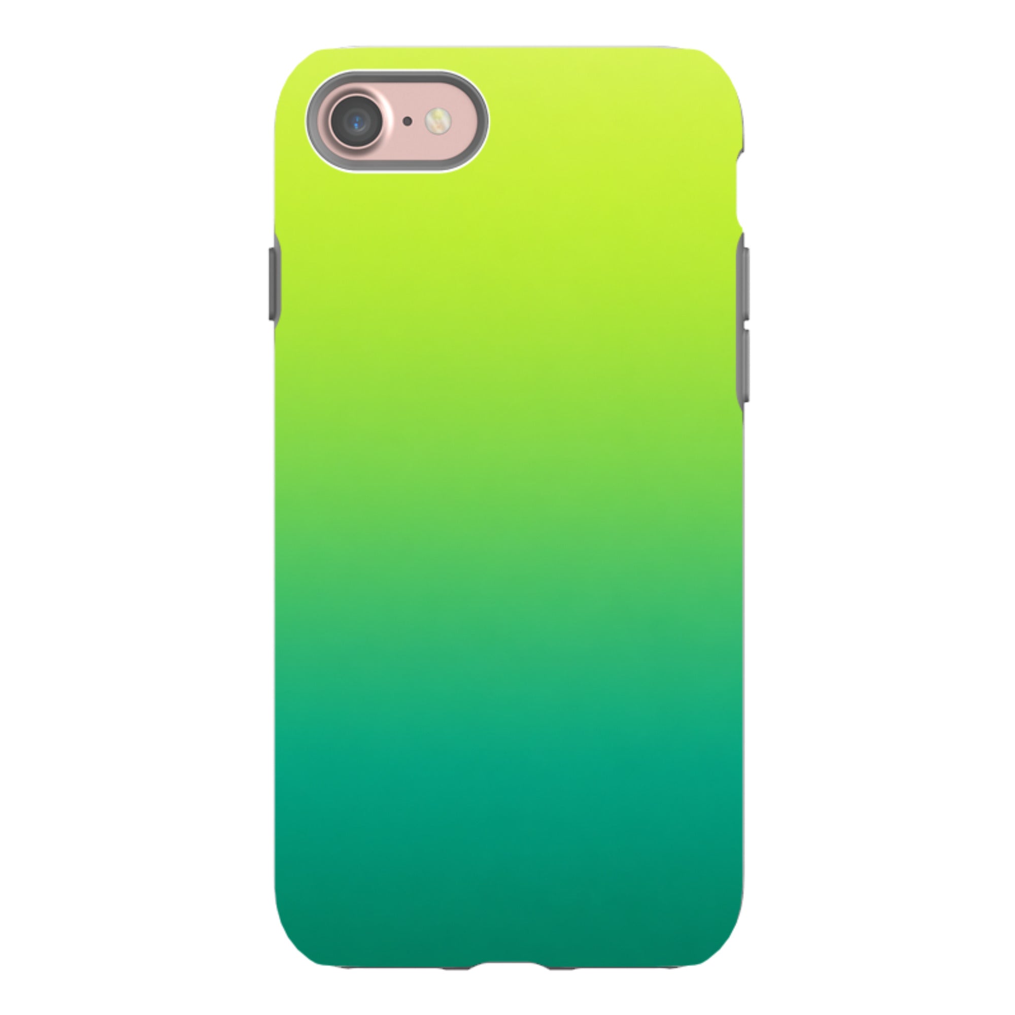 iPhone Tough Case - Lime Green Ombre