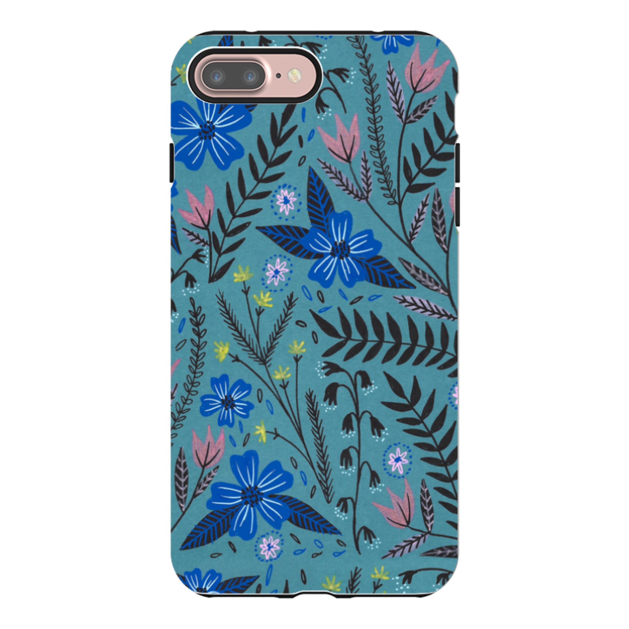 iPhone Tough Case - Dusk Garden By Lee Foster Wilson