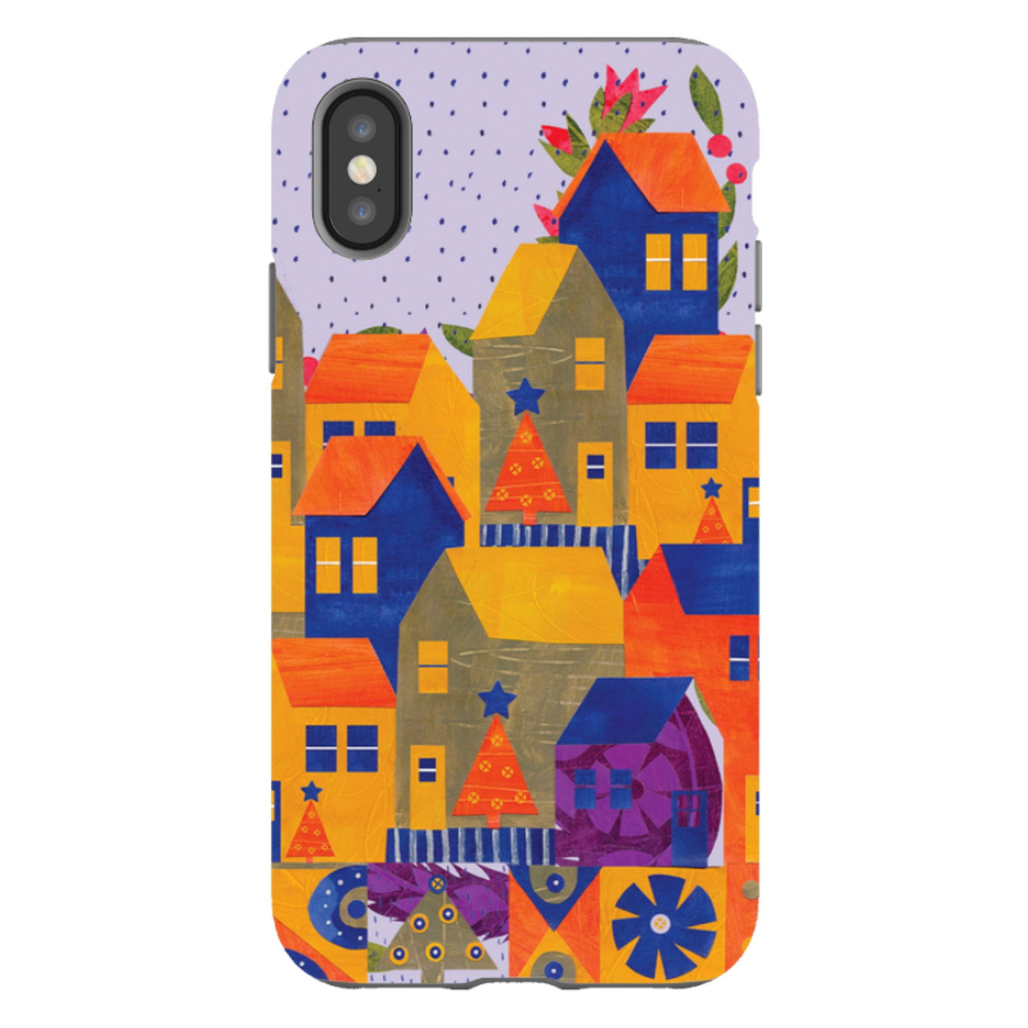 iPhone Tough Case - Winter Village I By Tracey English