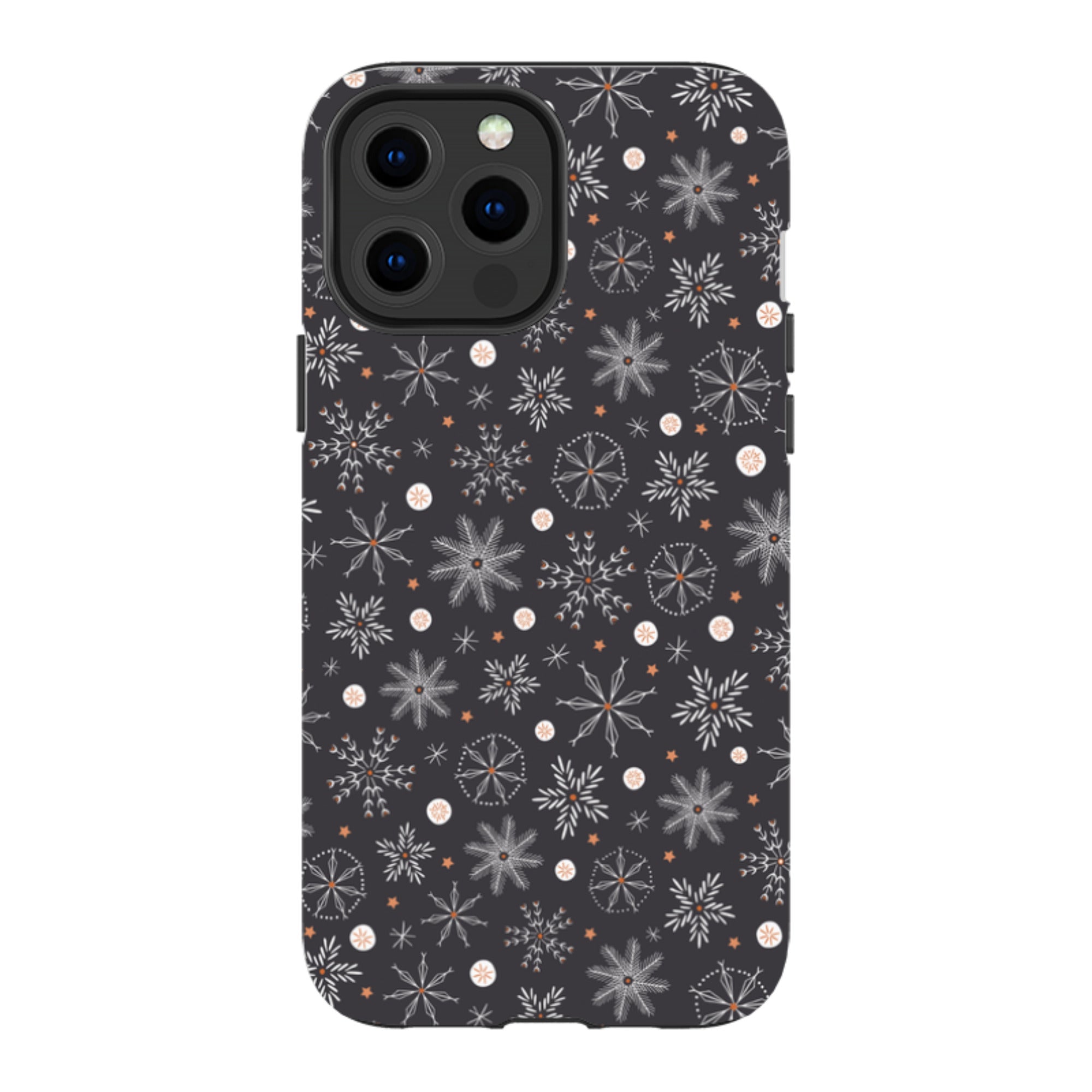 iPhone Tough Case - Christmas Snowflakes II By Ali Brookes