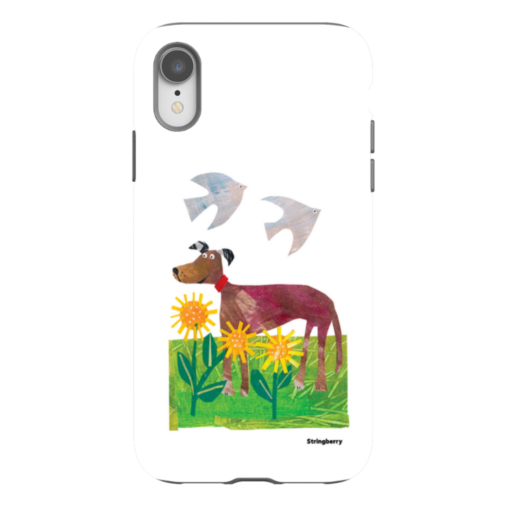 iPhone Tough Case - Days Of Dogs I By Tracey English
