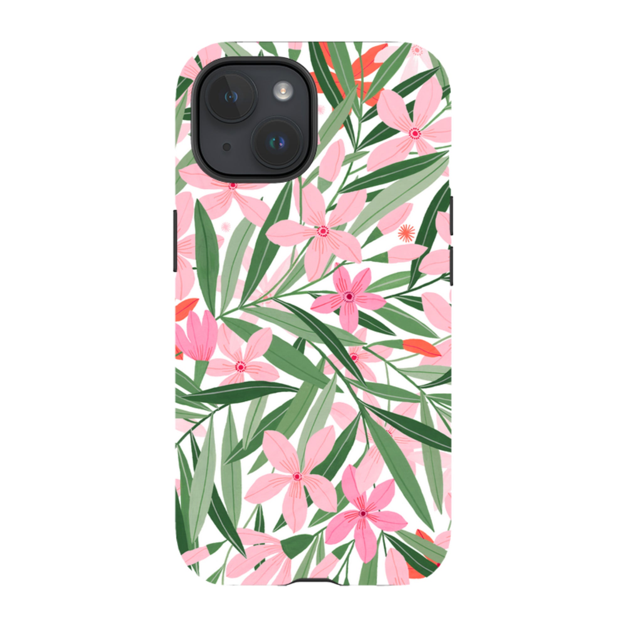 iPhone Tough Case - Oleandro Pattern By Madalina Andronic
