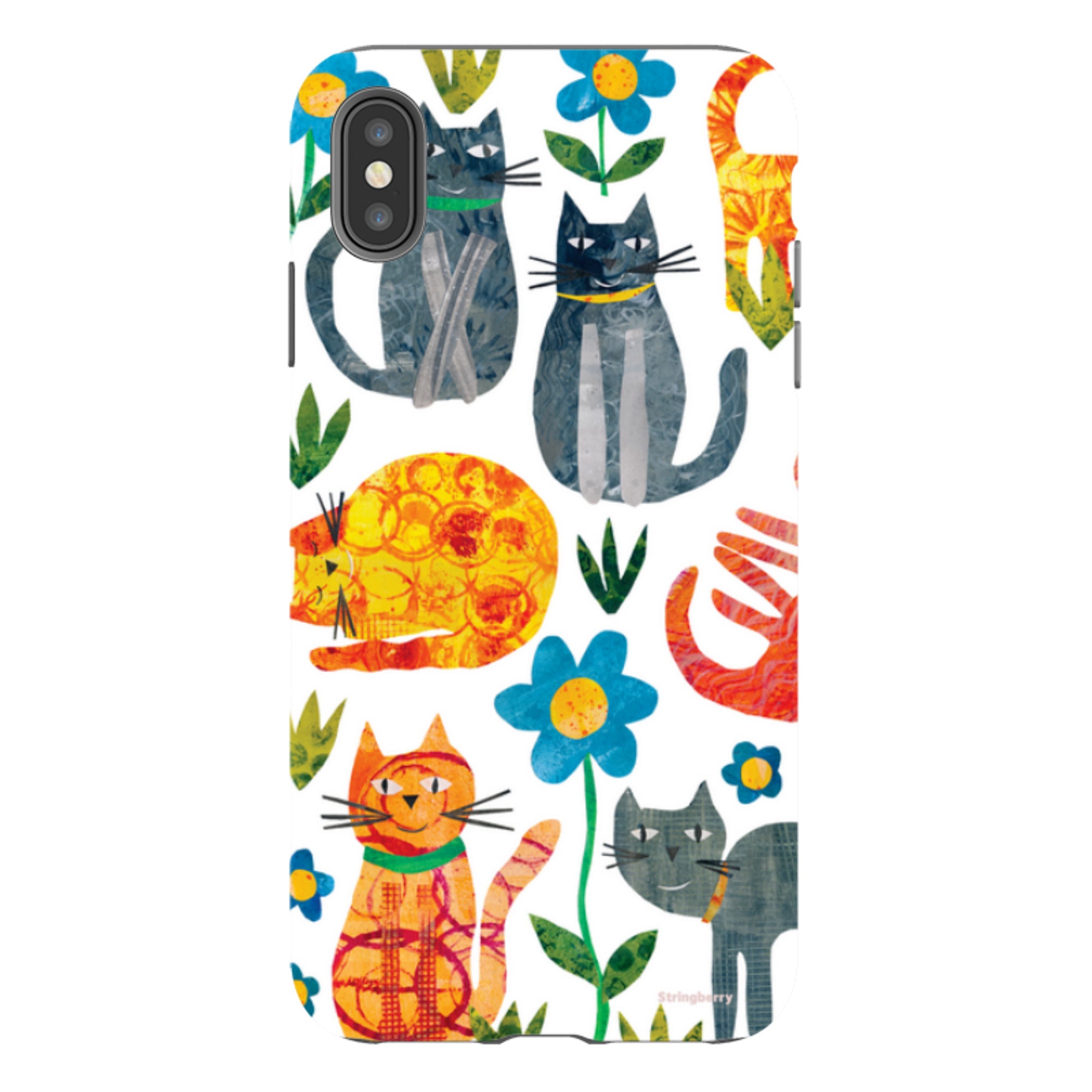 iPhone Tough Case - Cats By Tracey English