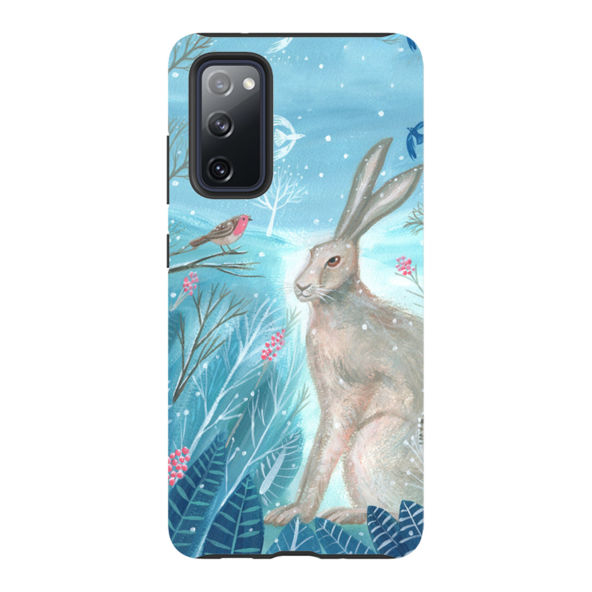 Samsung Tough Case - Winter Hare By Mary Stubberfield