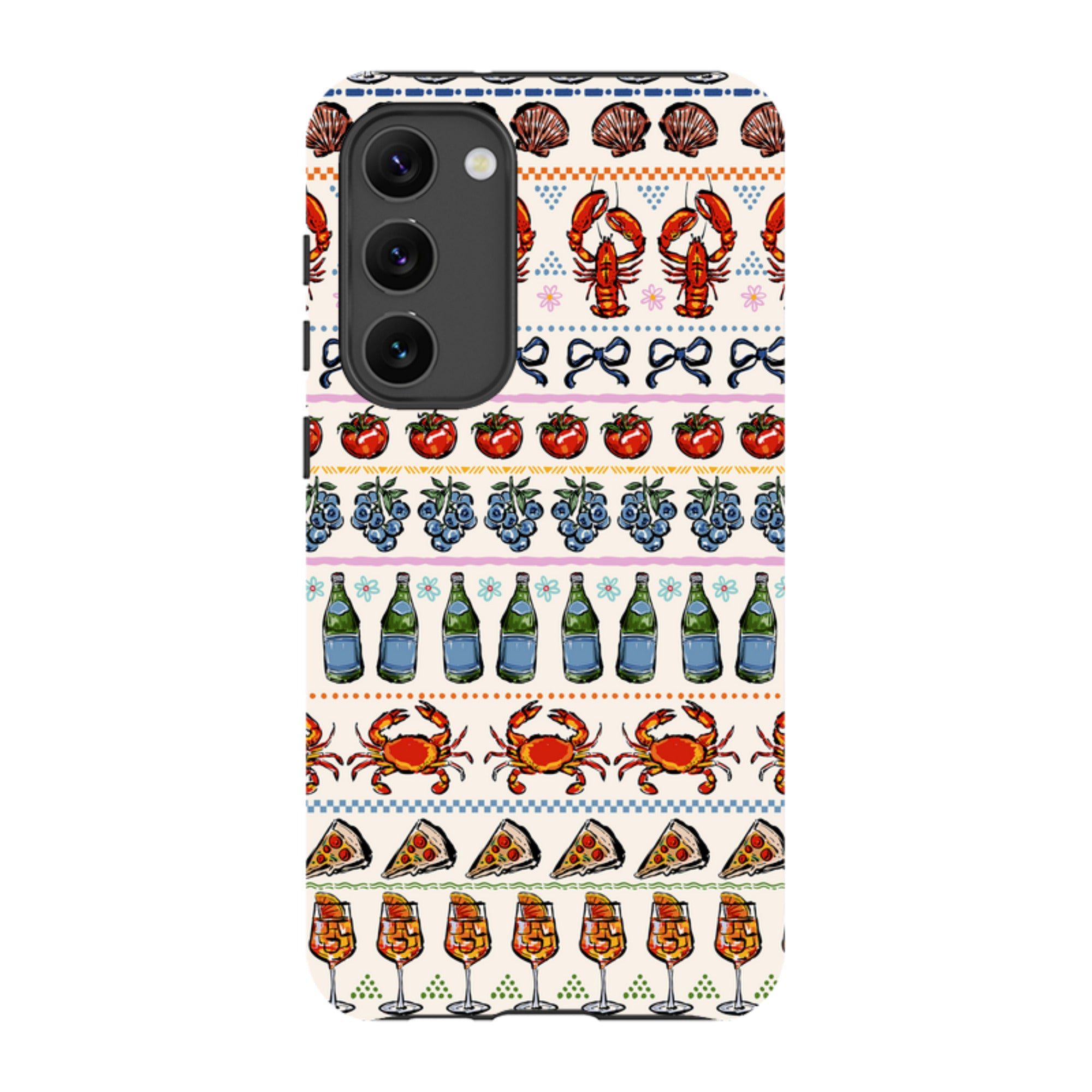 Samsung Tough Case - Crab Pattern
