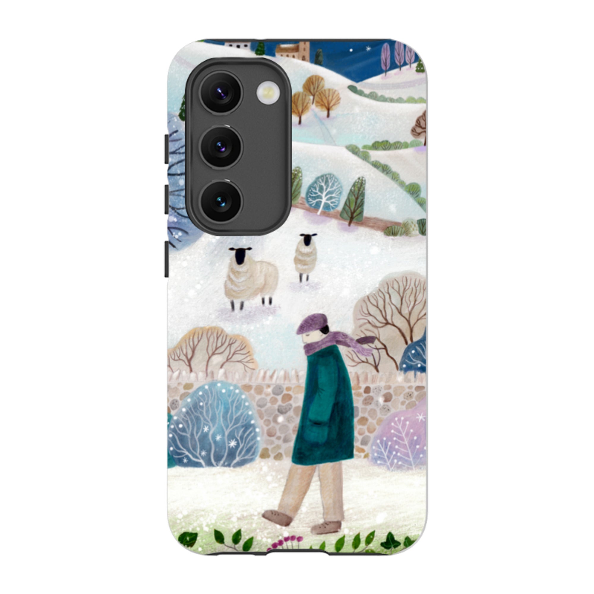 Samsung Tough Case - Across Snowy Fields By Bex Parkin