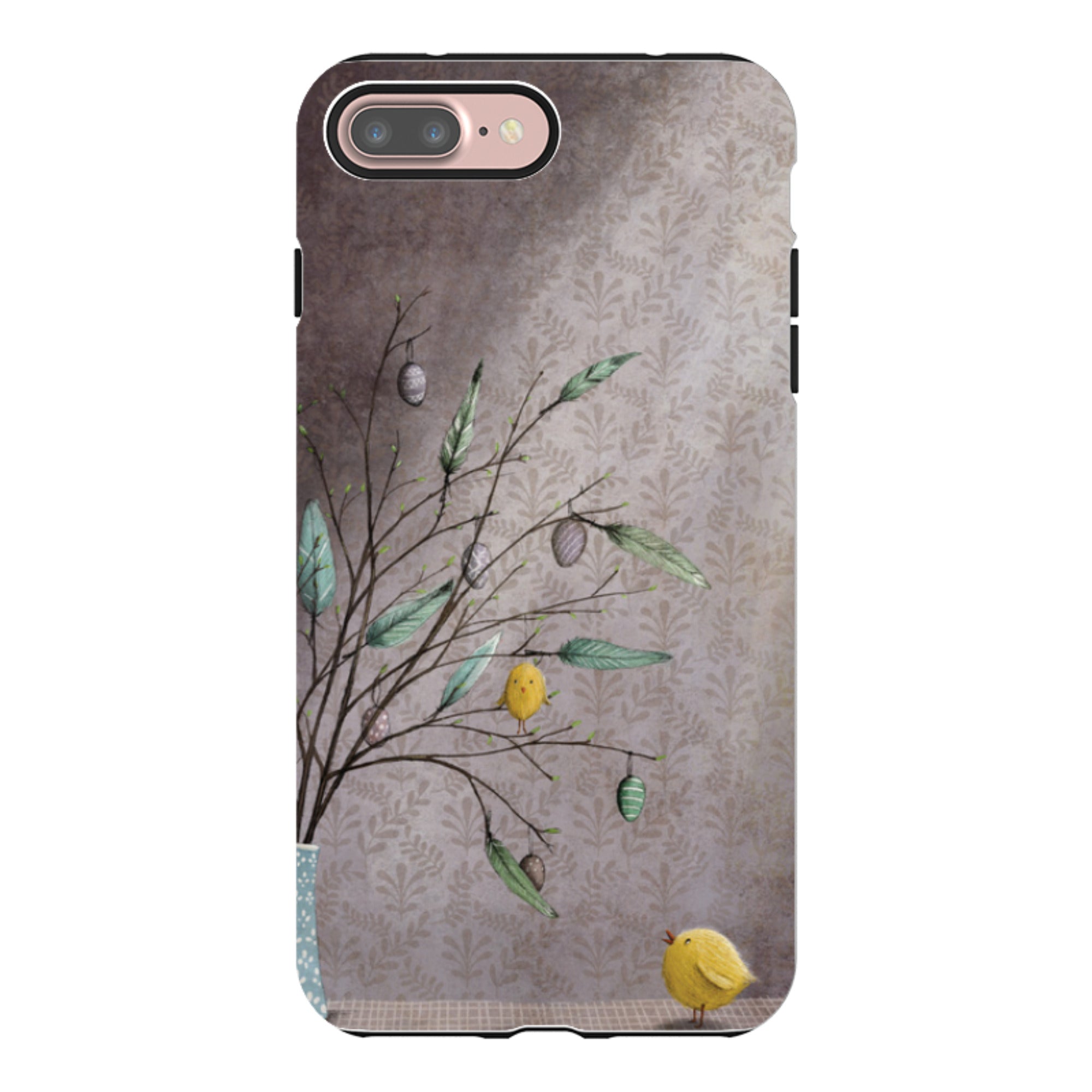 iPhone Tough Case - Bird Bouquet By Maja Lindberg
