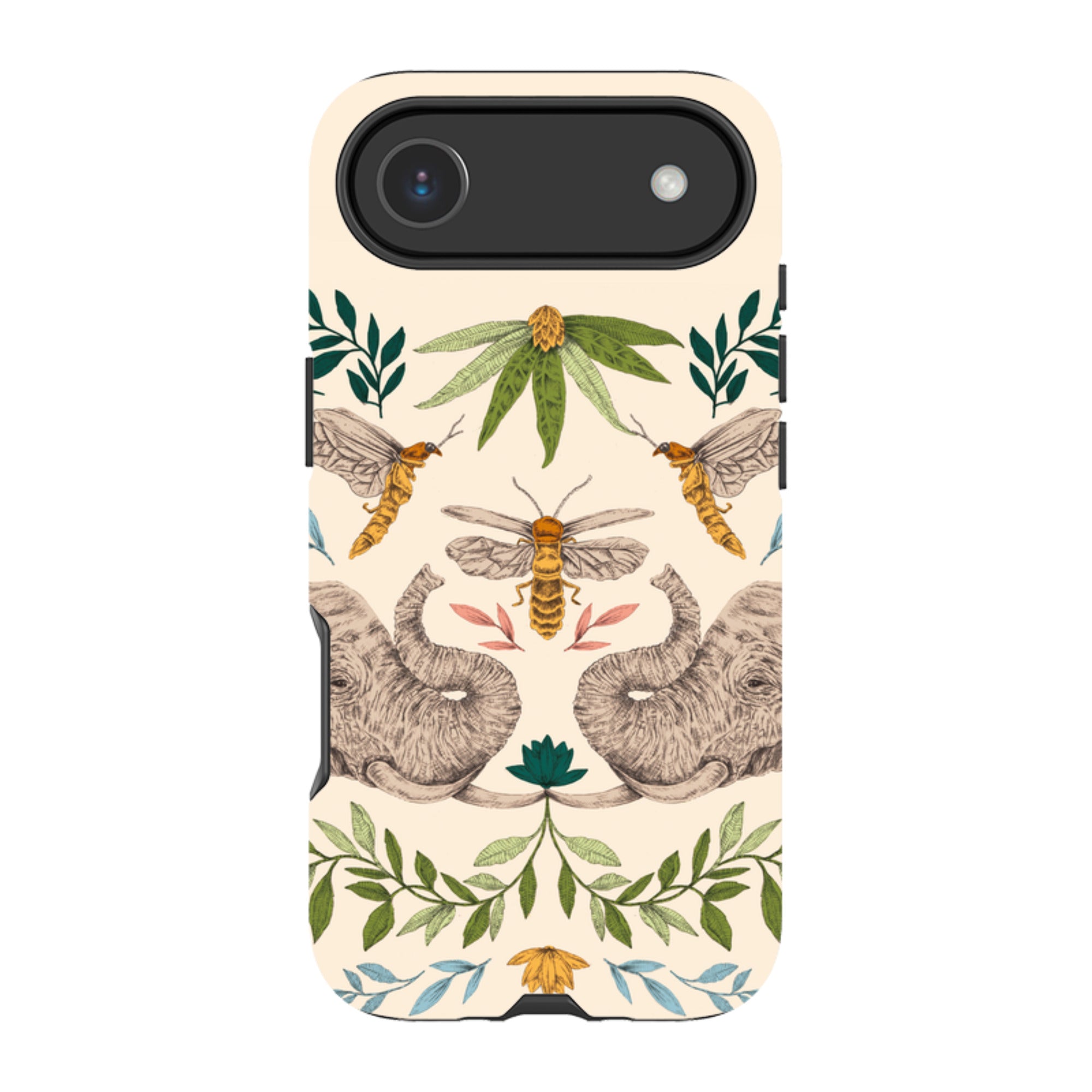 iPhone MagSafe Tough Case -  Elephant Firefly By Jade Mosinski