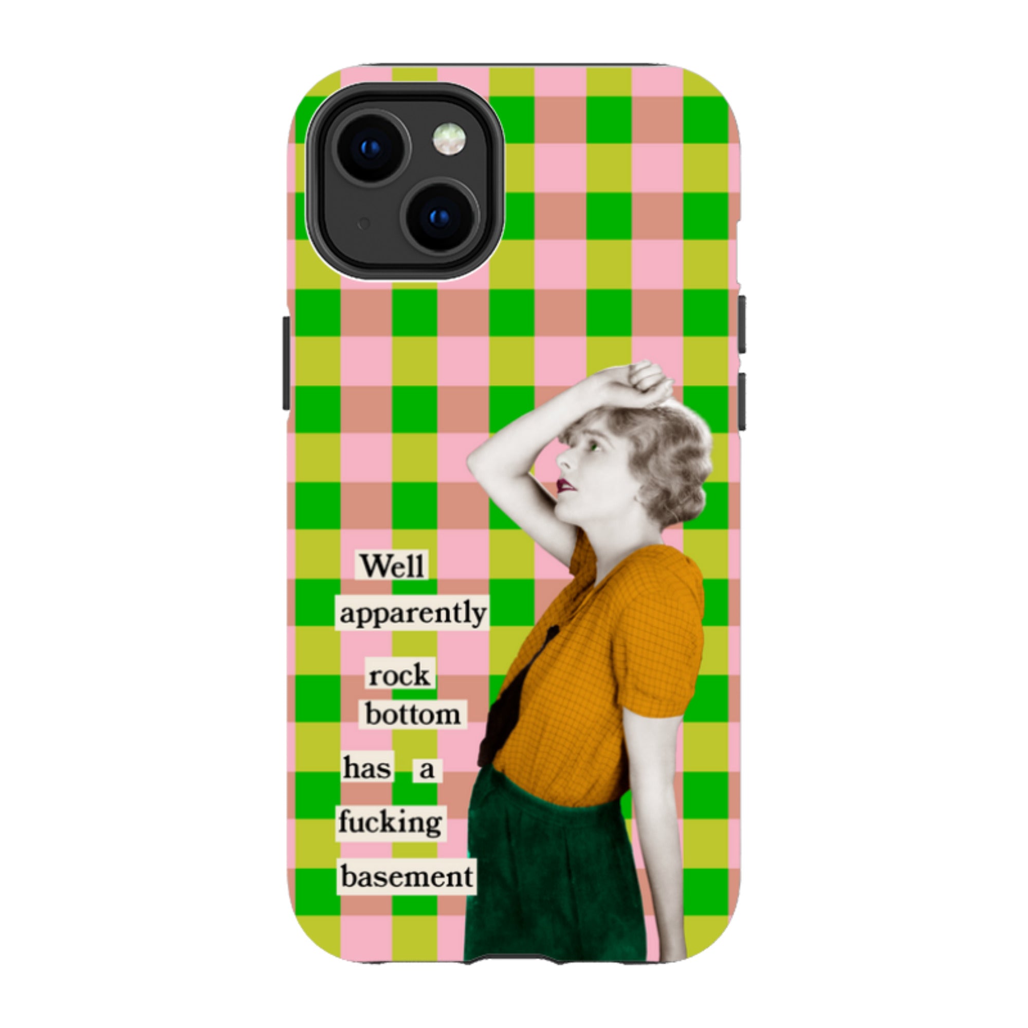 iPhone Tough Case - Rock Bottom By Clare Jordan