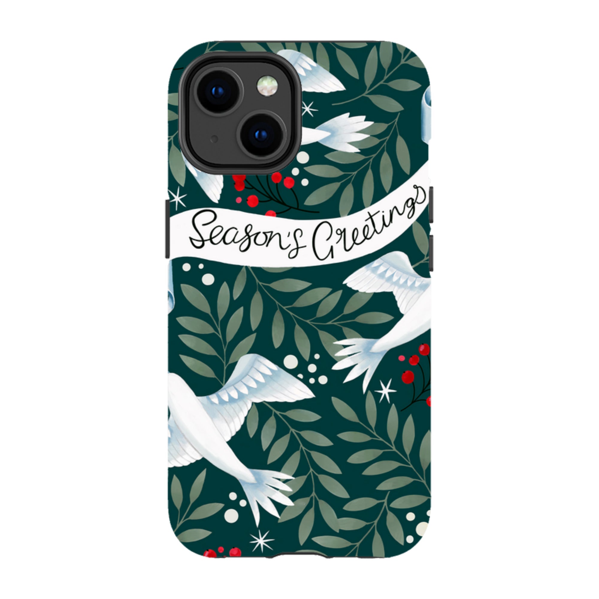 iPhone Tough Case - Seasons Greetings By Bex Parkin