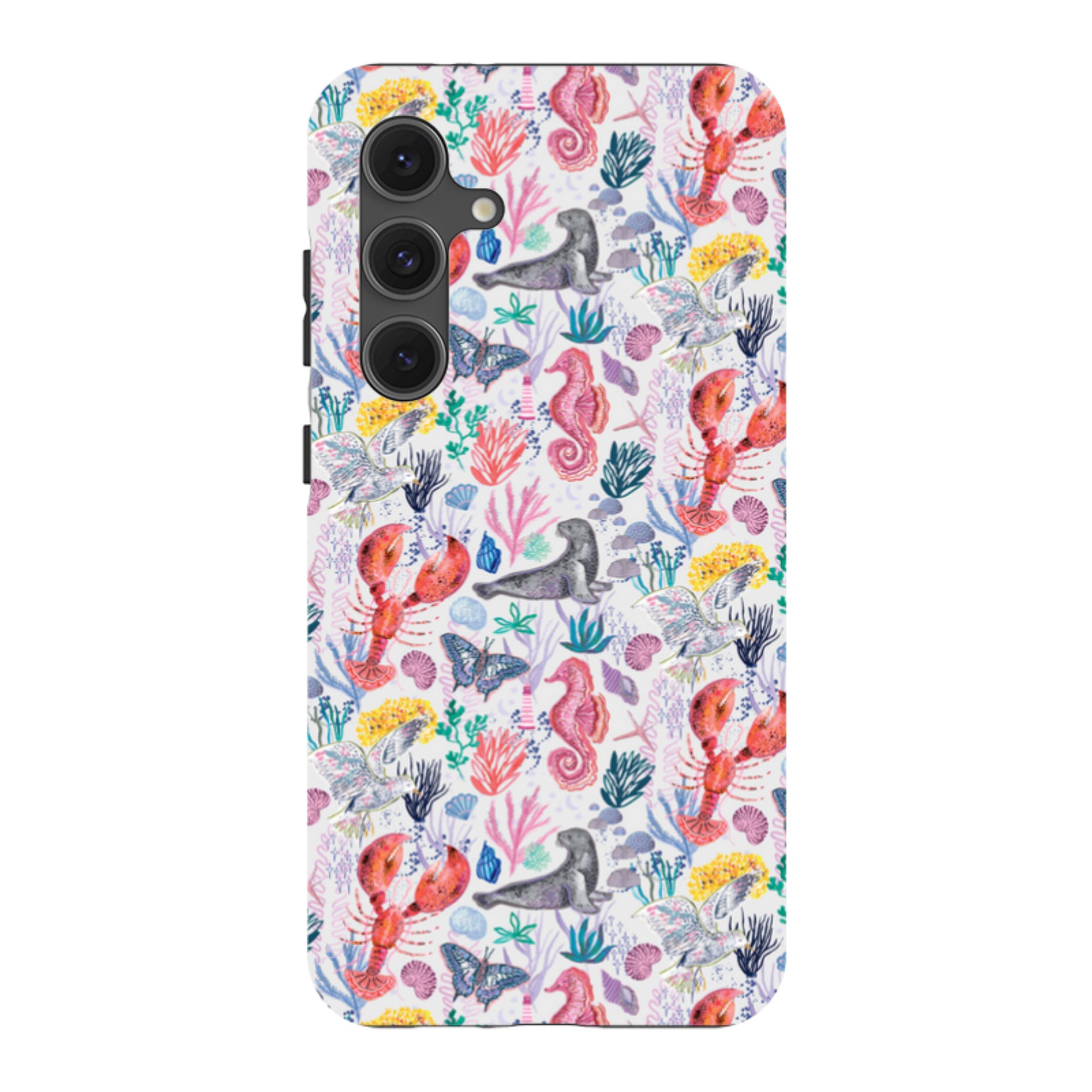 Samsung Tough  Case - Coastline Pattern D By Emma Frances Grant