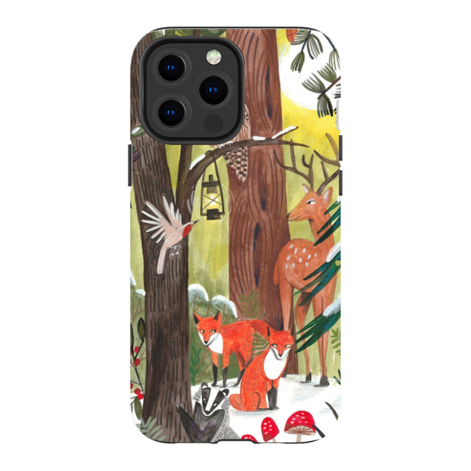 iPhone Tough Case - Winter Wonderland By Caroline Bonne Muller