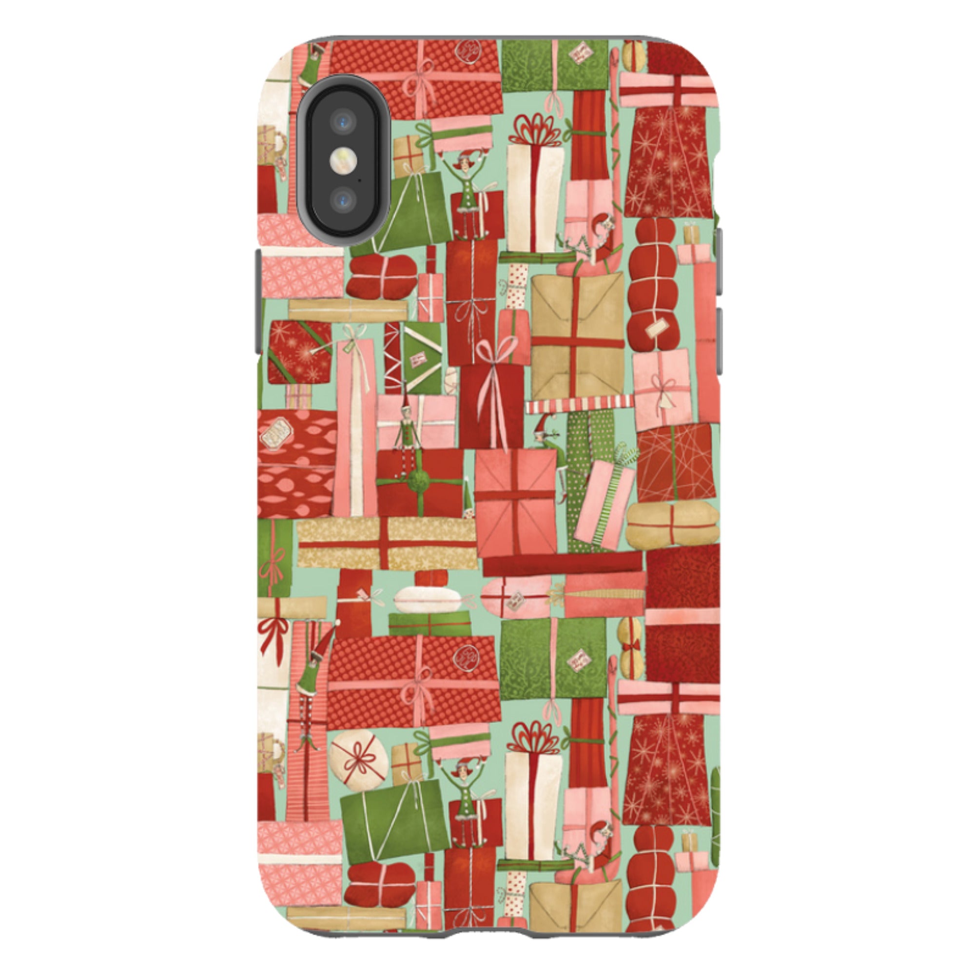 iPhone Tough Case - Santas Helpers By Maja Lindberg
