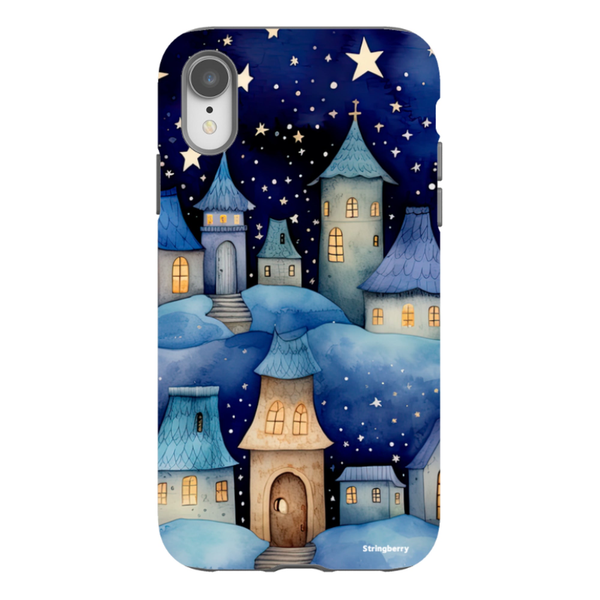 iPhone Tough Case - Blue Stars