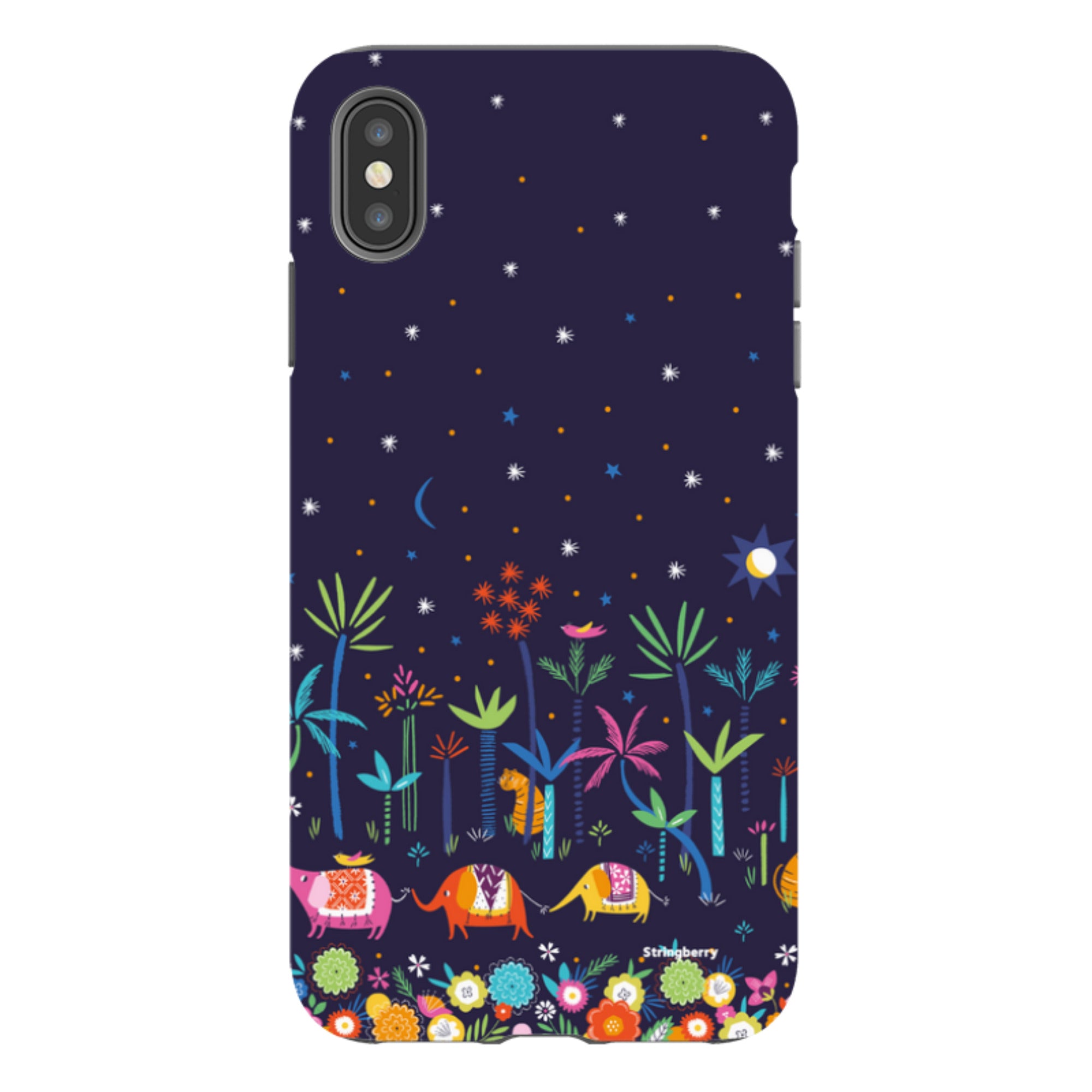 iPhone Tough Case - Night Time By Ali Brookes