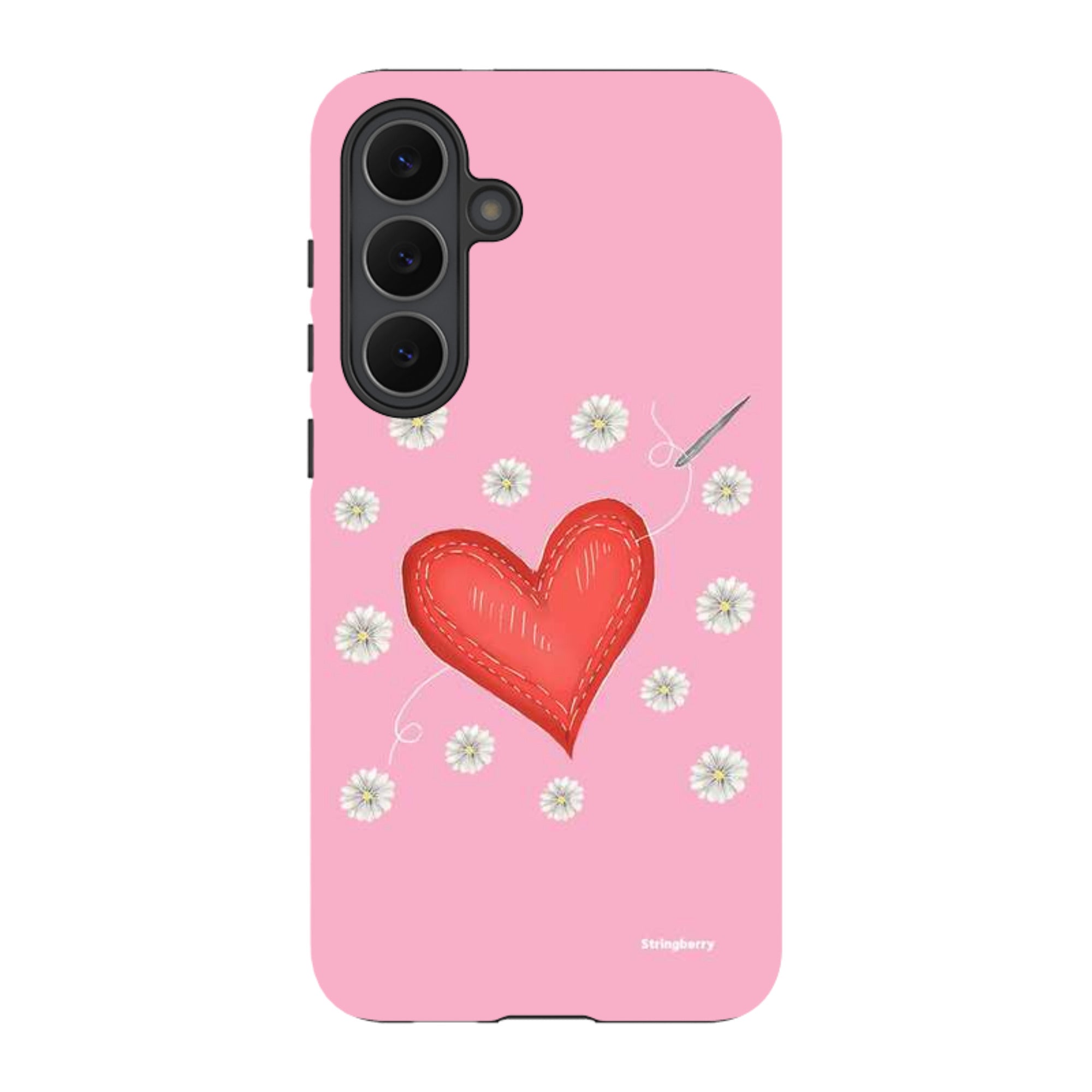 Samsung Tough Case - Love Heart Sewing By Catherine Rowe