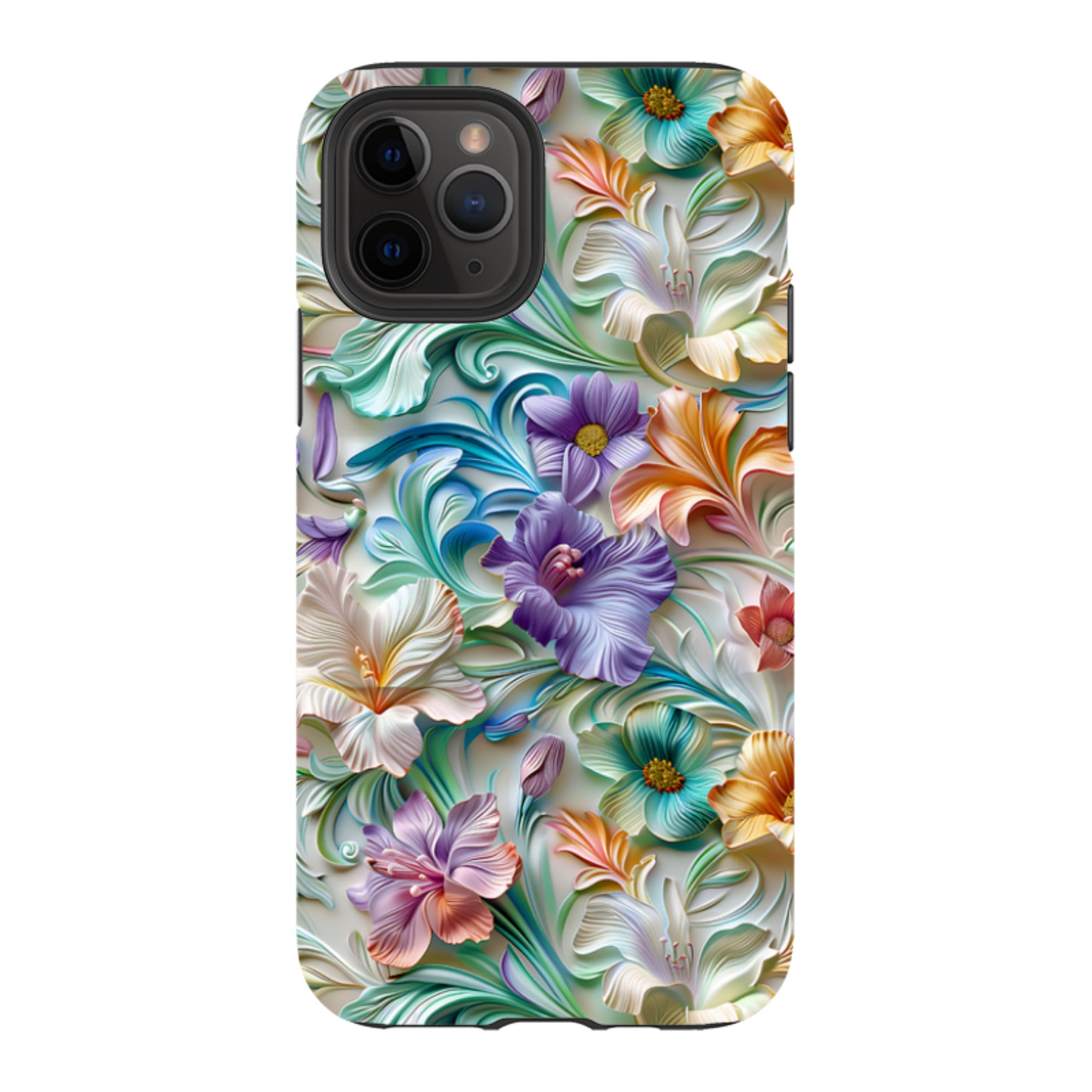 iPhone Tough Case -Neo Floral