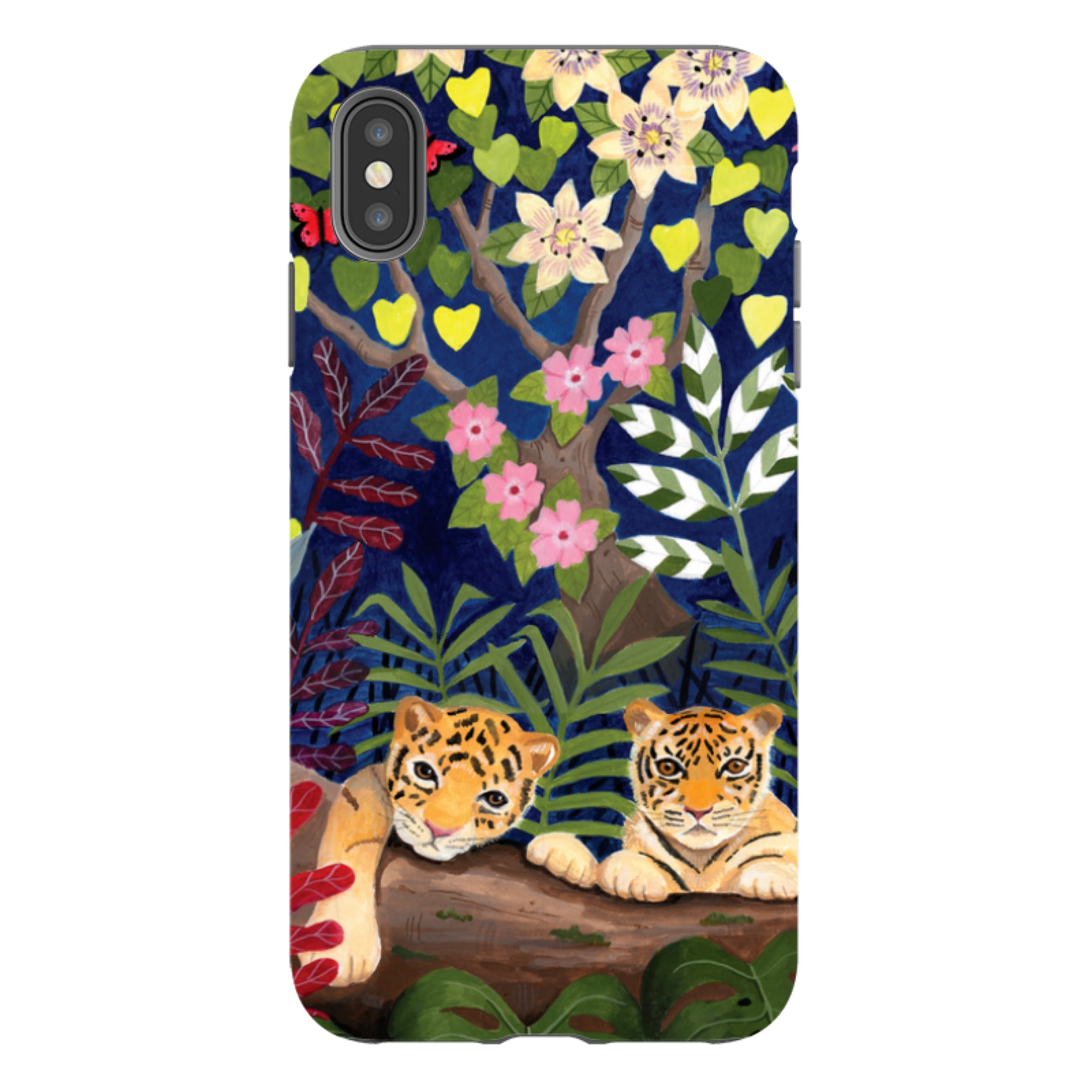 iPhone Tough Case - Tigers By Bex Parkin