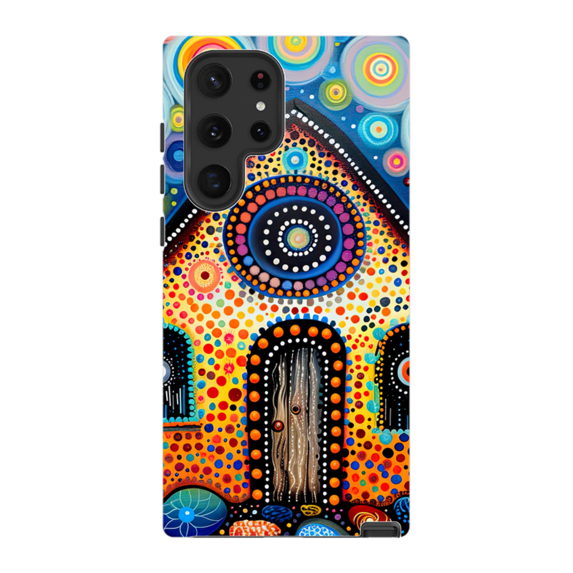 Samsung Tough Case - Folk Art House III