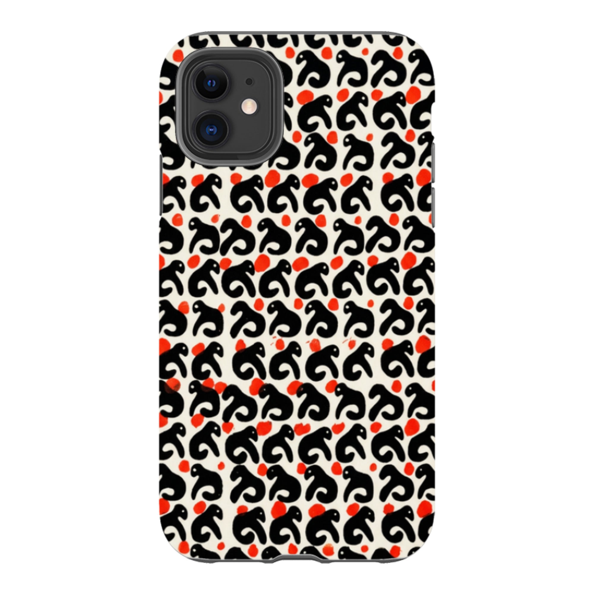 iPhone Tough Case - Abstract Cutouts