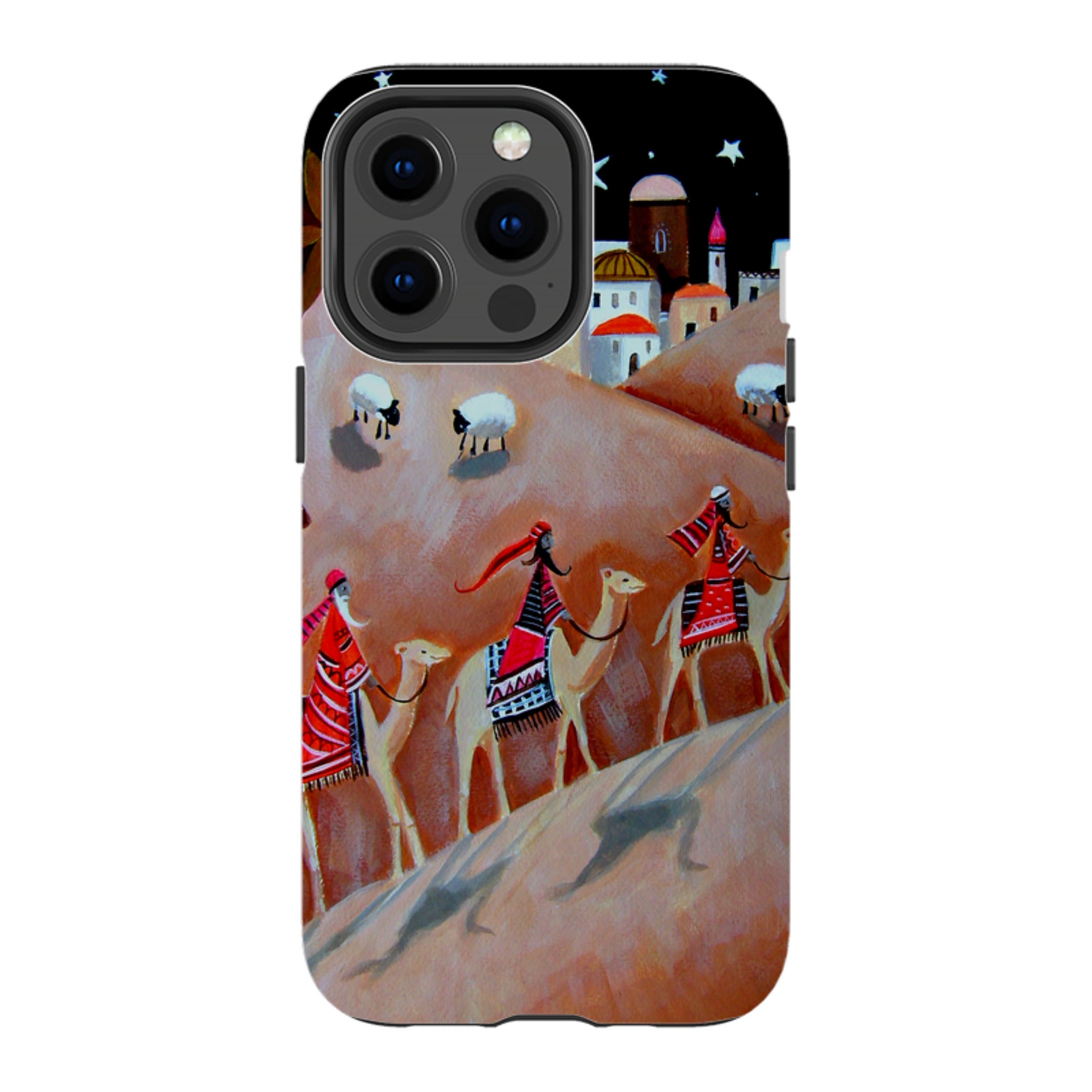 iPhone Tough Case - We Three Kings By Mary Stubberfield
