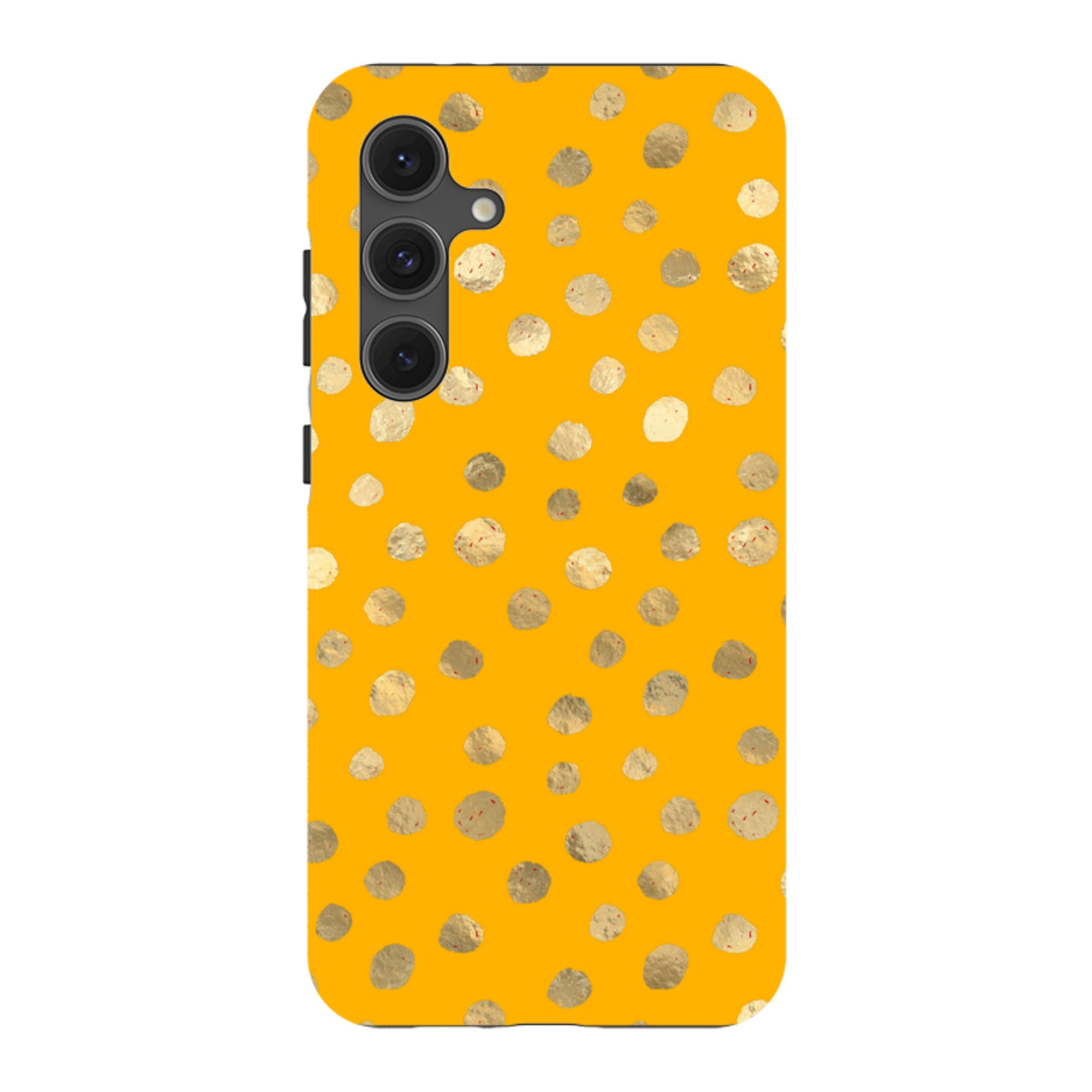 Samsung Tough Case - Honey and Gold Dots