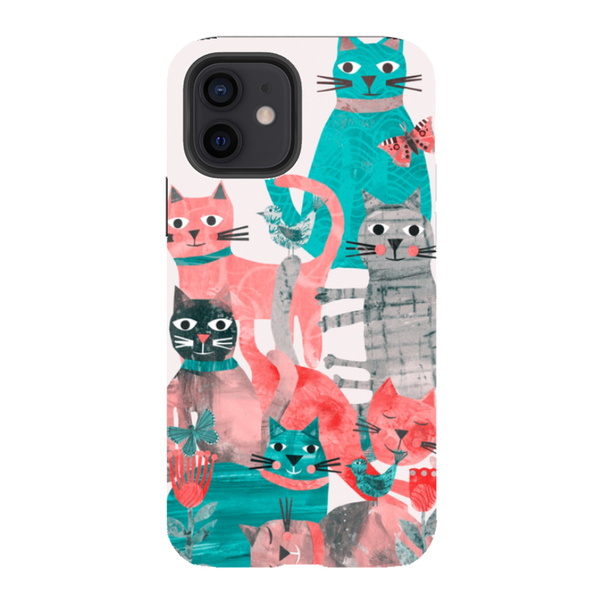 iPhone Case - Cat Party II By Tracey English