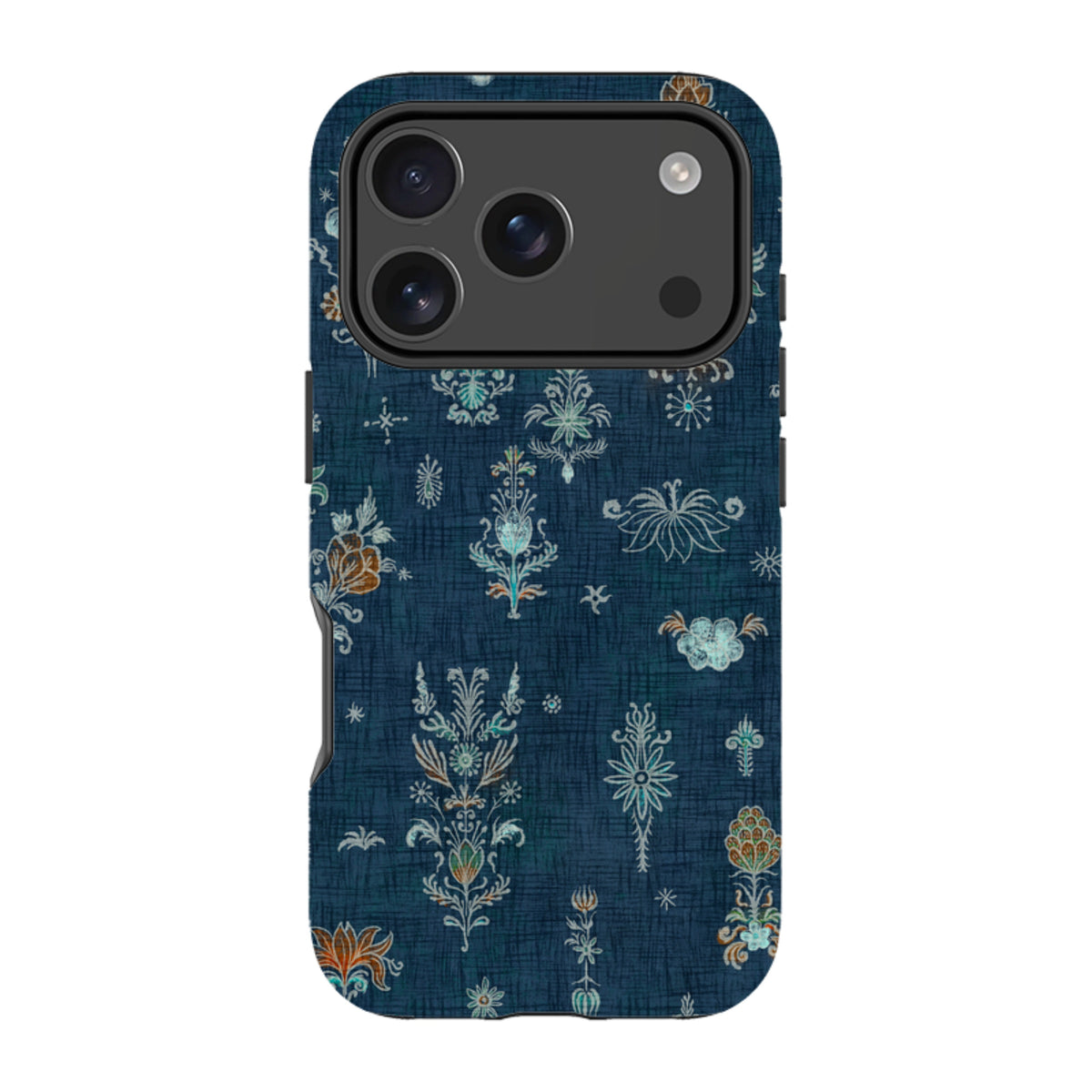 iPhone Tough Case - Jewel Spirit - Navy Rust By Katherine Quinn