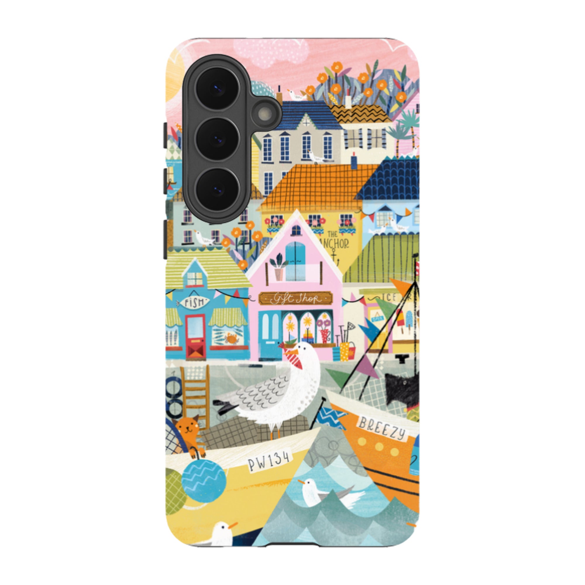 Samsung Tough  Case - Harbour 1 By Ali Brookes