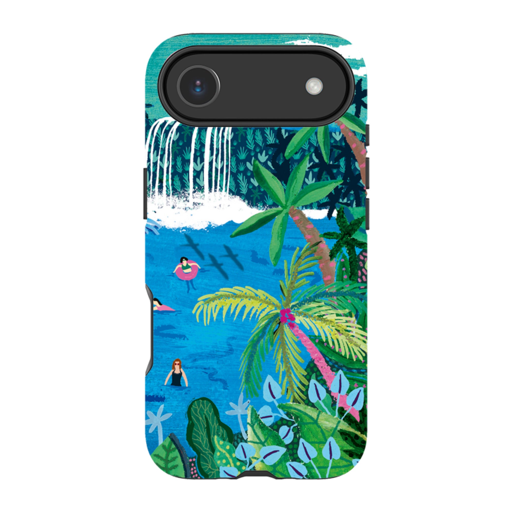 iPhone MagSafe Tough Case - Palm Pool II By Emma Frances Grant