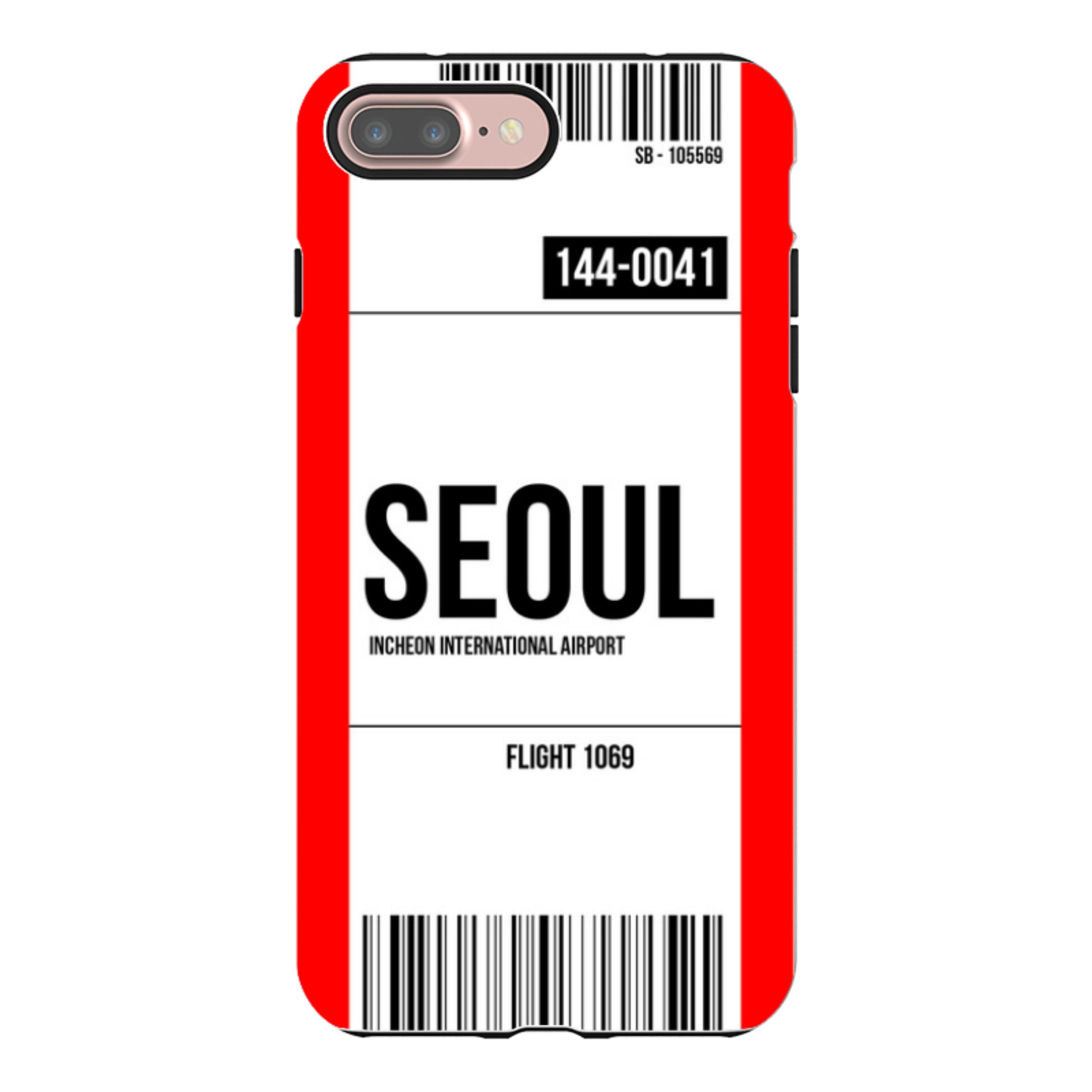 iPhone Tough Case - Seoul Red