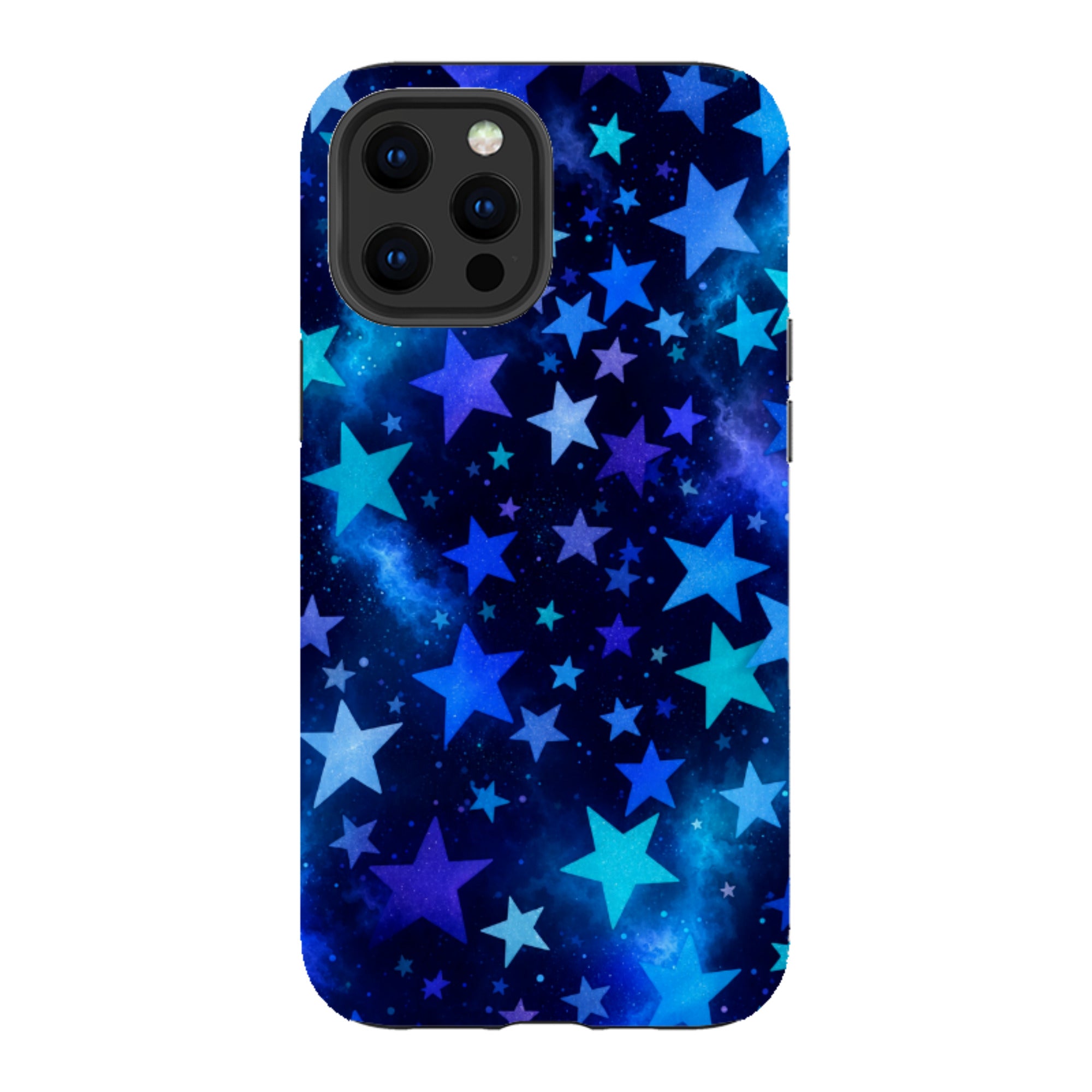 iPhone Tough Case - Blue Galaxy Star