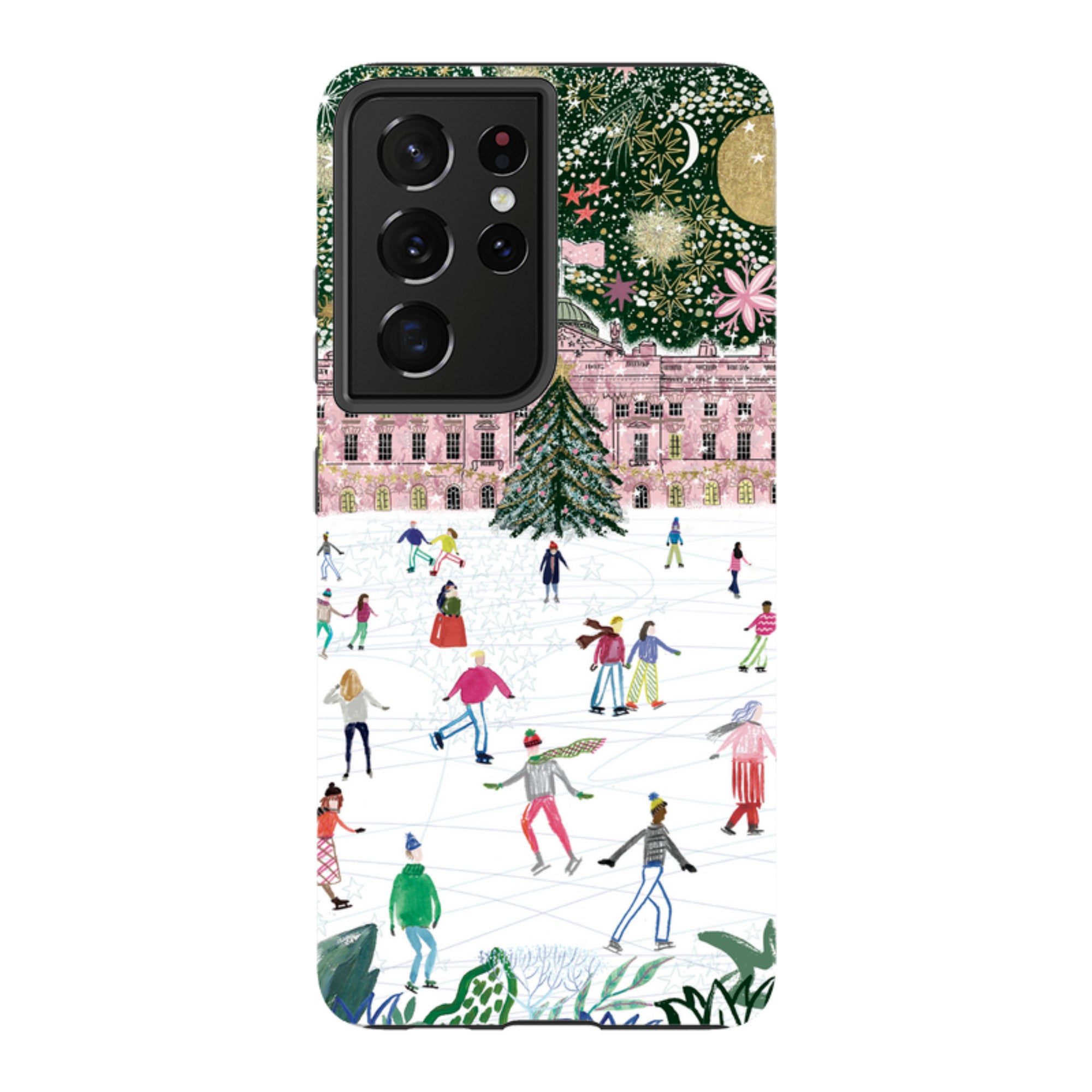 Samsung Tough Case - Skating At Somerset House By Emma Frances Grant