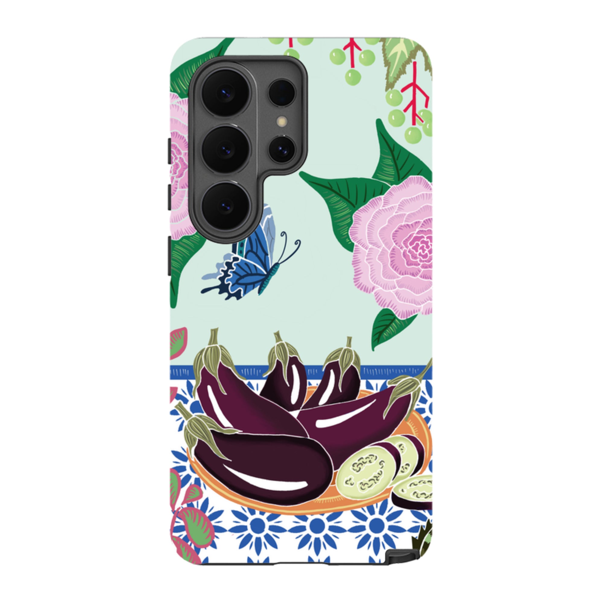 Samsung Tough Case - Aubergines By Kate Heiss