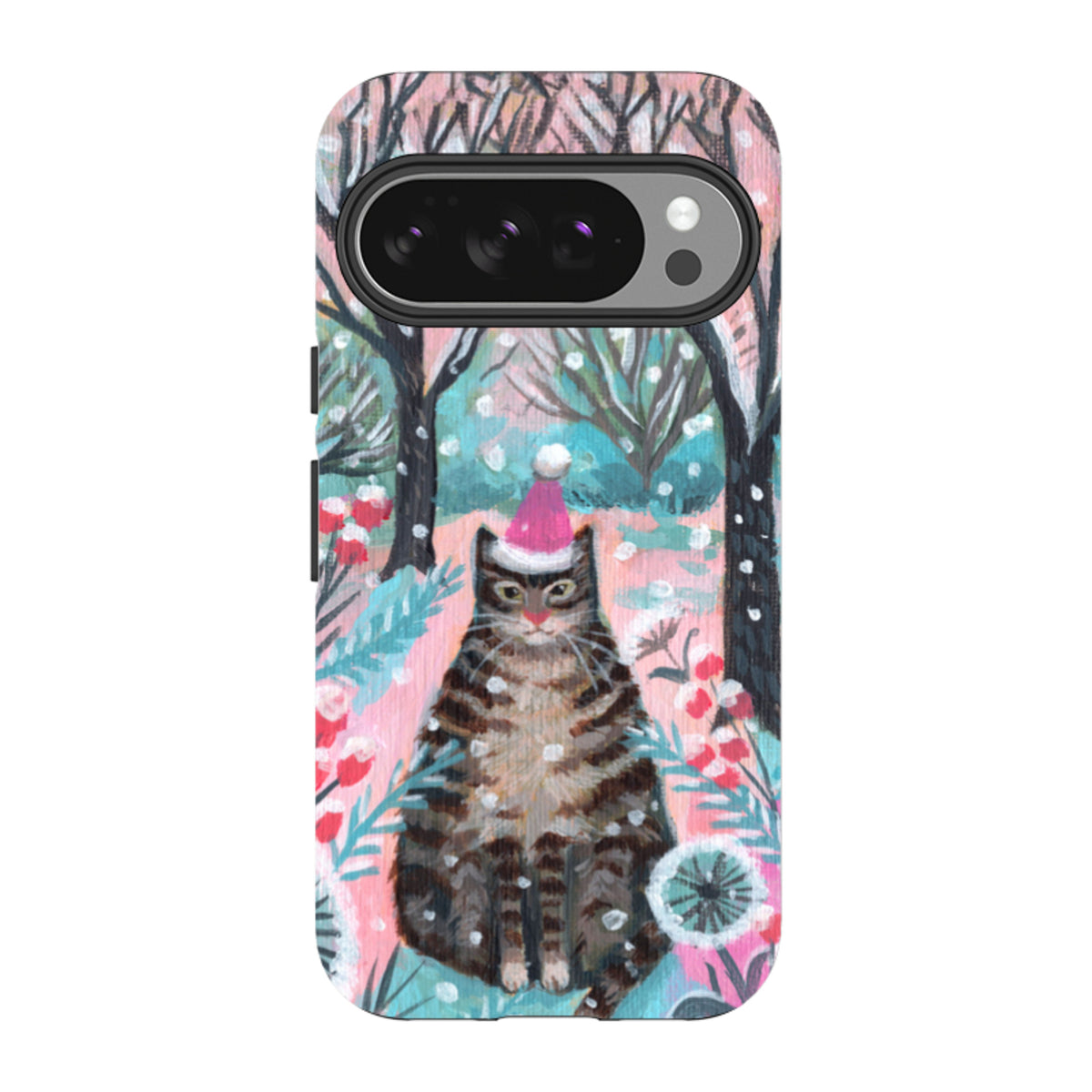 Google Tough Case - Snow Tabby By Mary Stubberfield