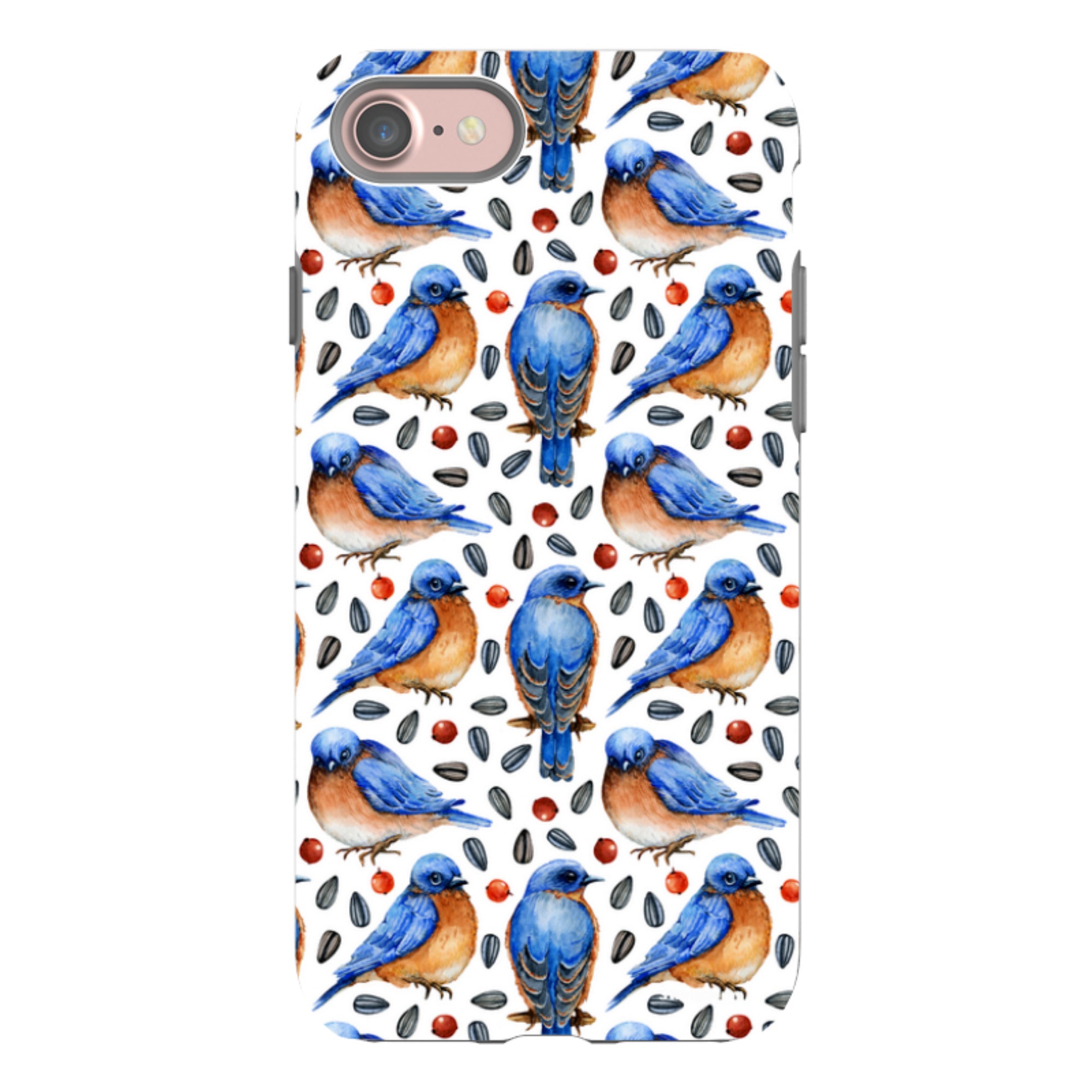 iPhone Tough Case - Bluebirds II