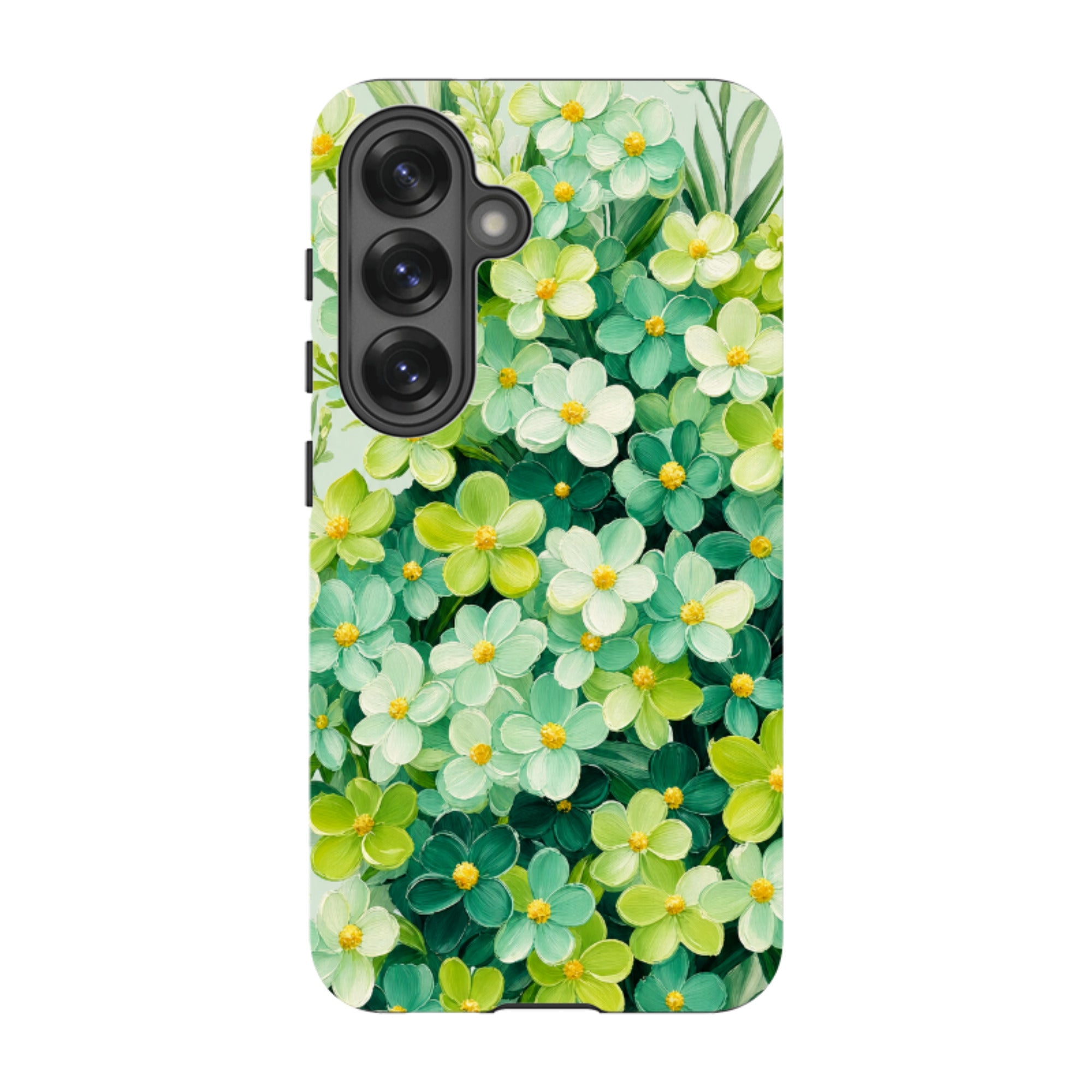 Samsung Tough Case - Sage Wildflower Floral